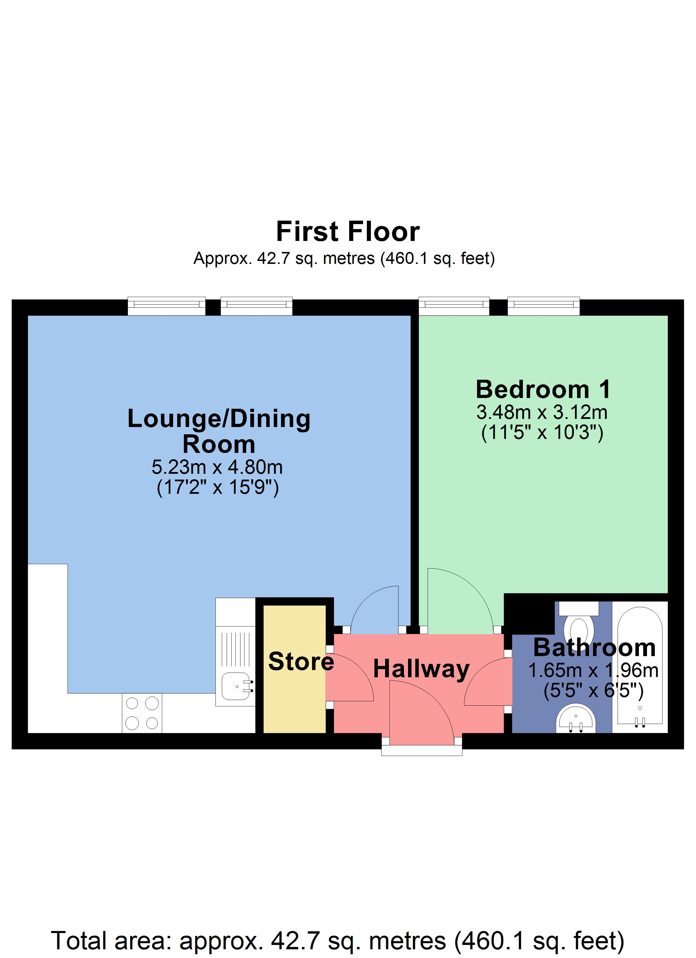 1 Bedrooms Flat for sale in Silas Court, Lockhart Road, Watford, Hertfordshire WD17