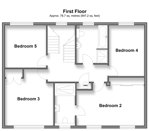 Smith Way, Headcorn floorplan