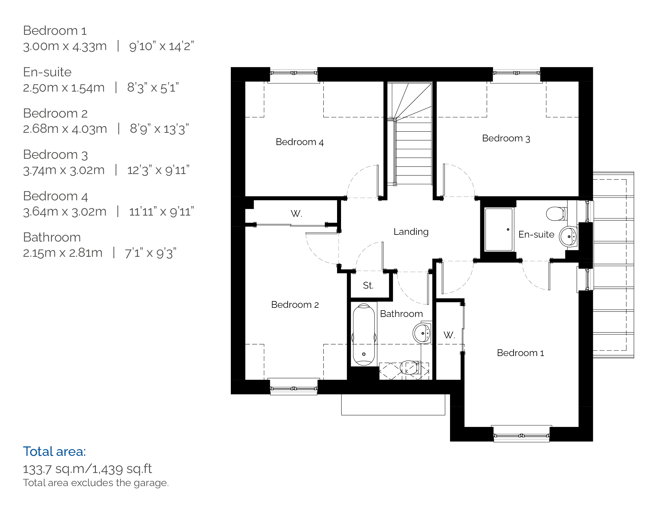 P67 Calvert, Shielhill Place, Stanley floorplan
