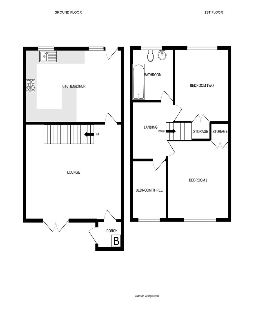 Beaver Close, Bristol floorplan