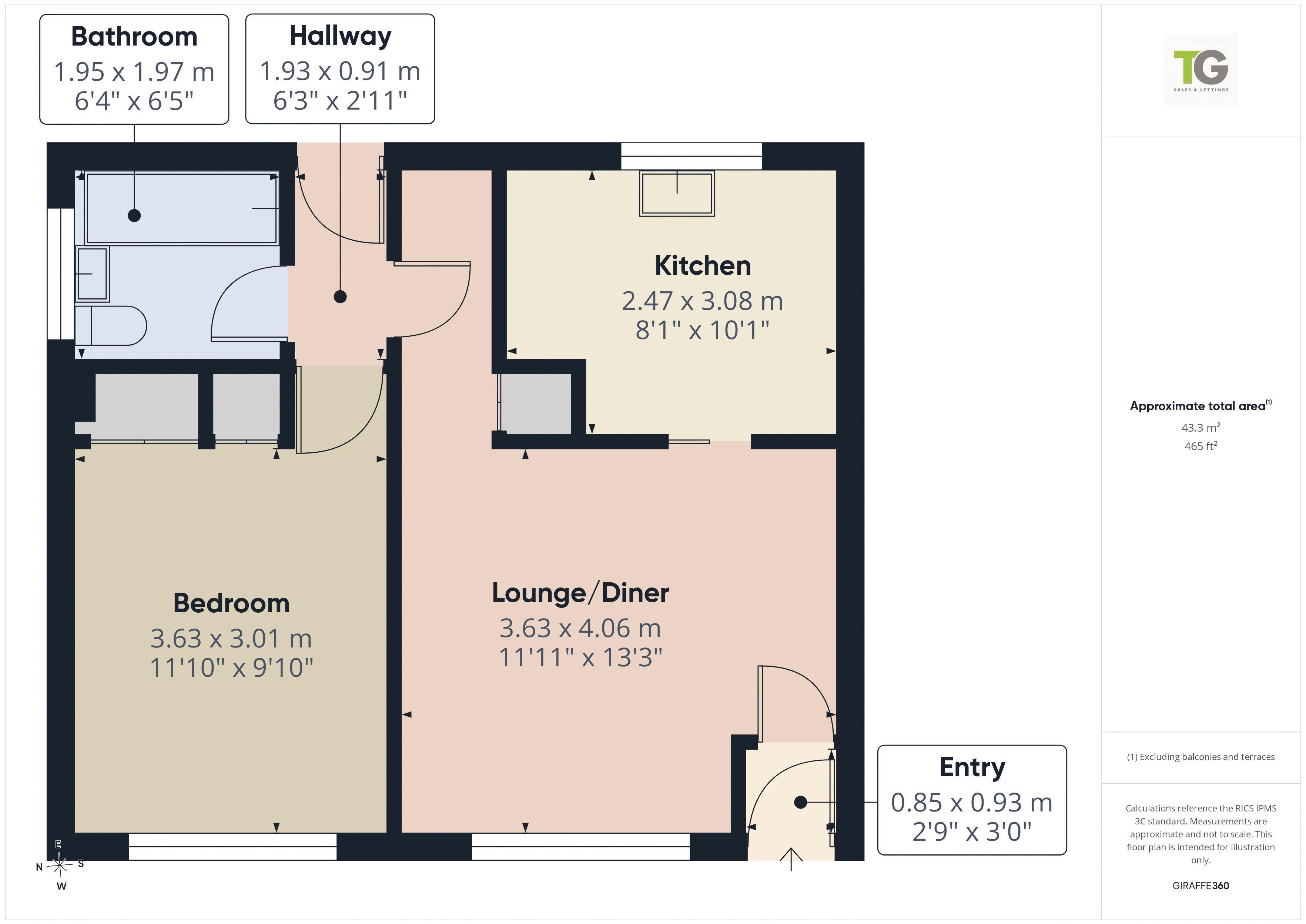 7, Valley View, Cheltenham floorplan