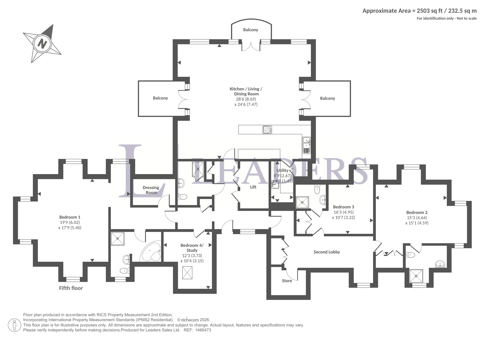 13, Silver Strand West, Eastbourne floorplan
