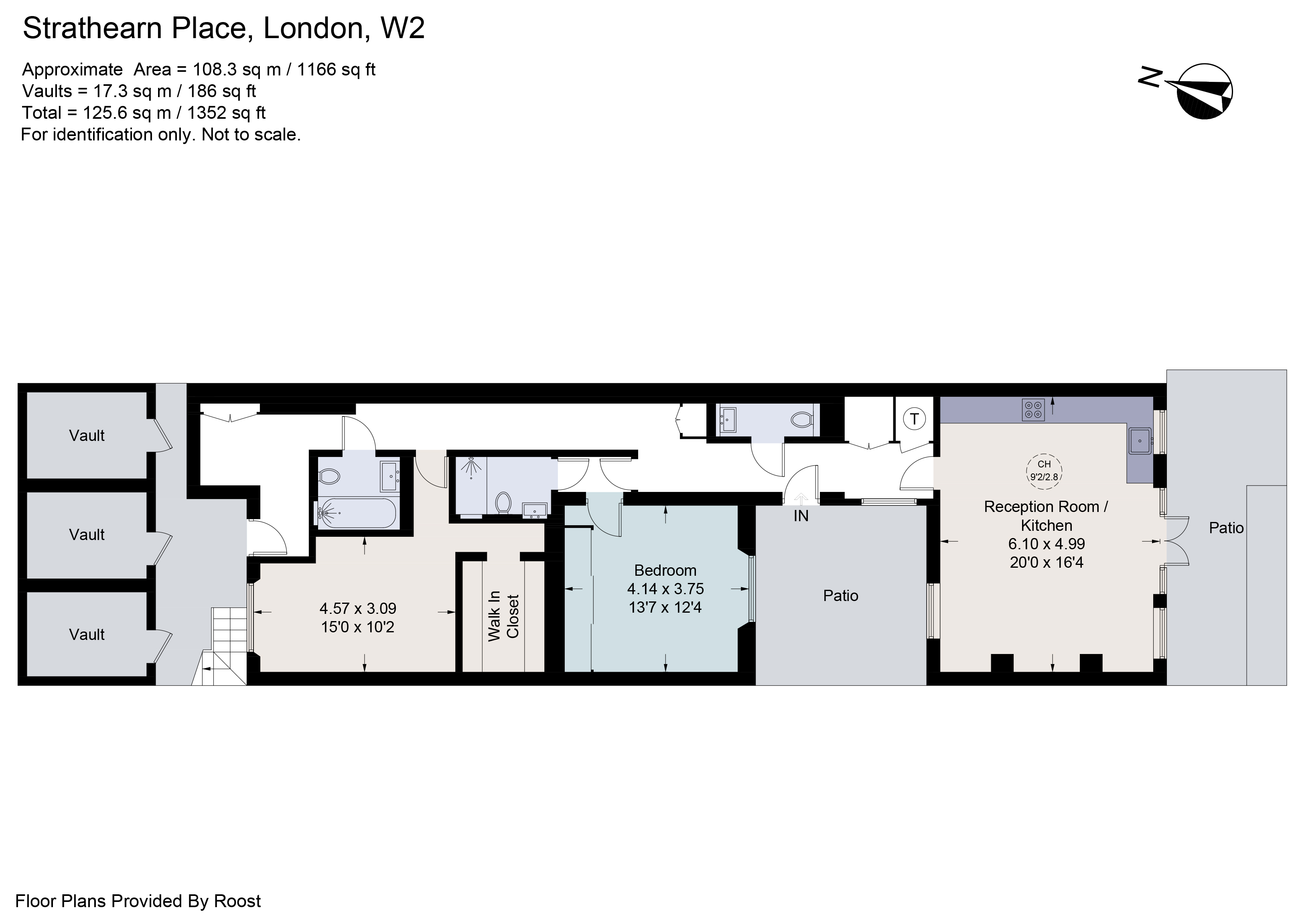 7A Clarendon House,, Strathearn Place, London floorplan