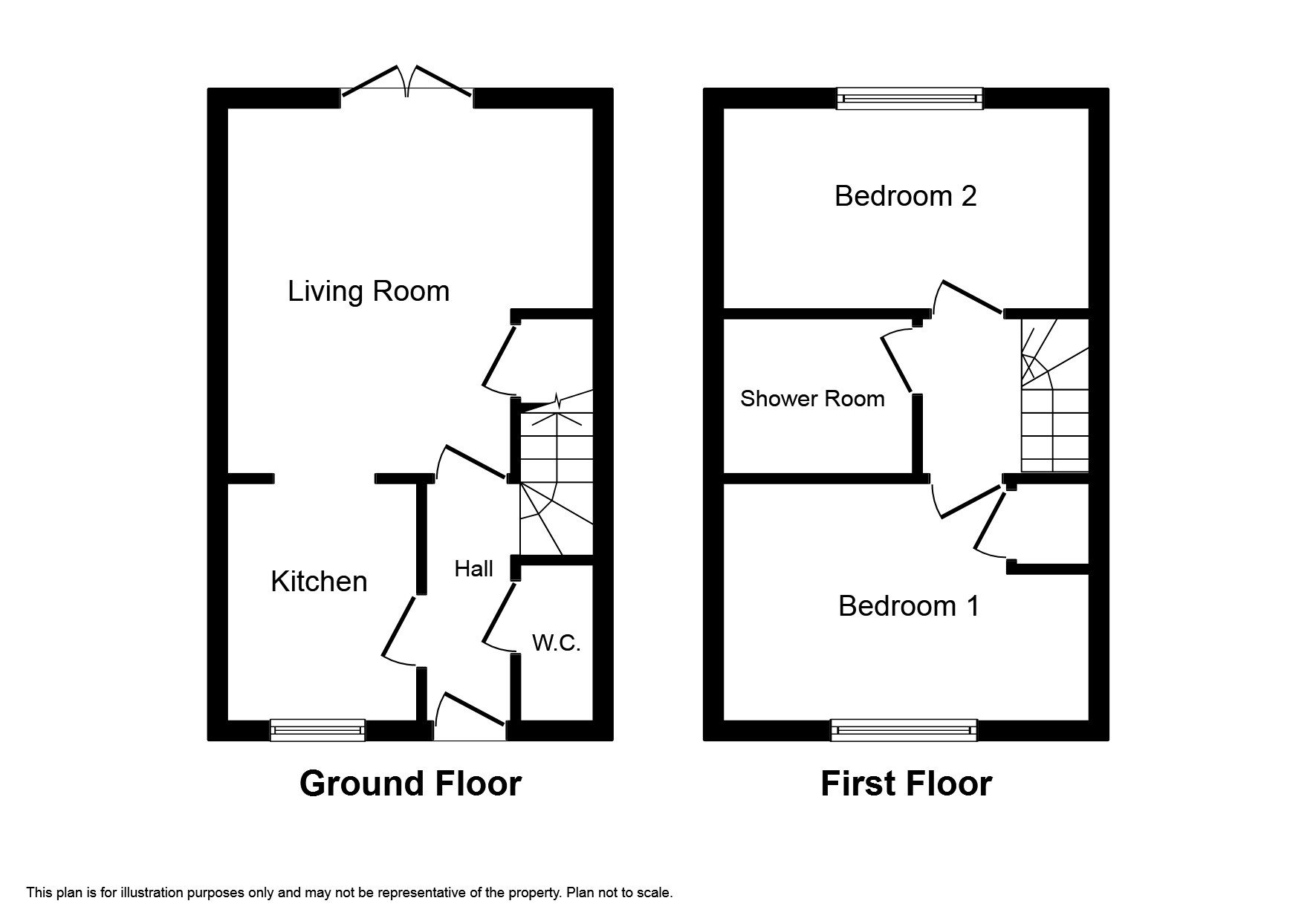 2 Bedrooms Terraced house for sale in Lindum Mews, North Hykeham, Lincoln LN6