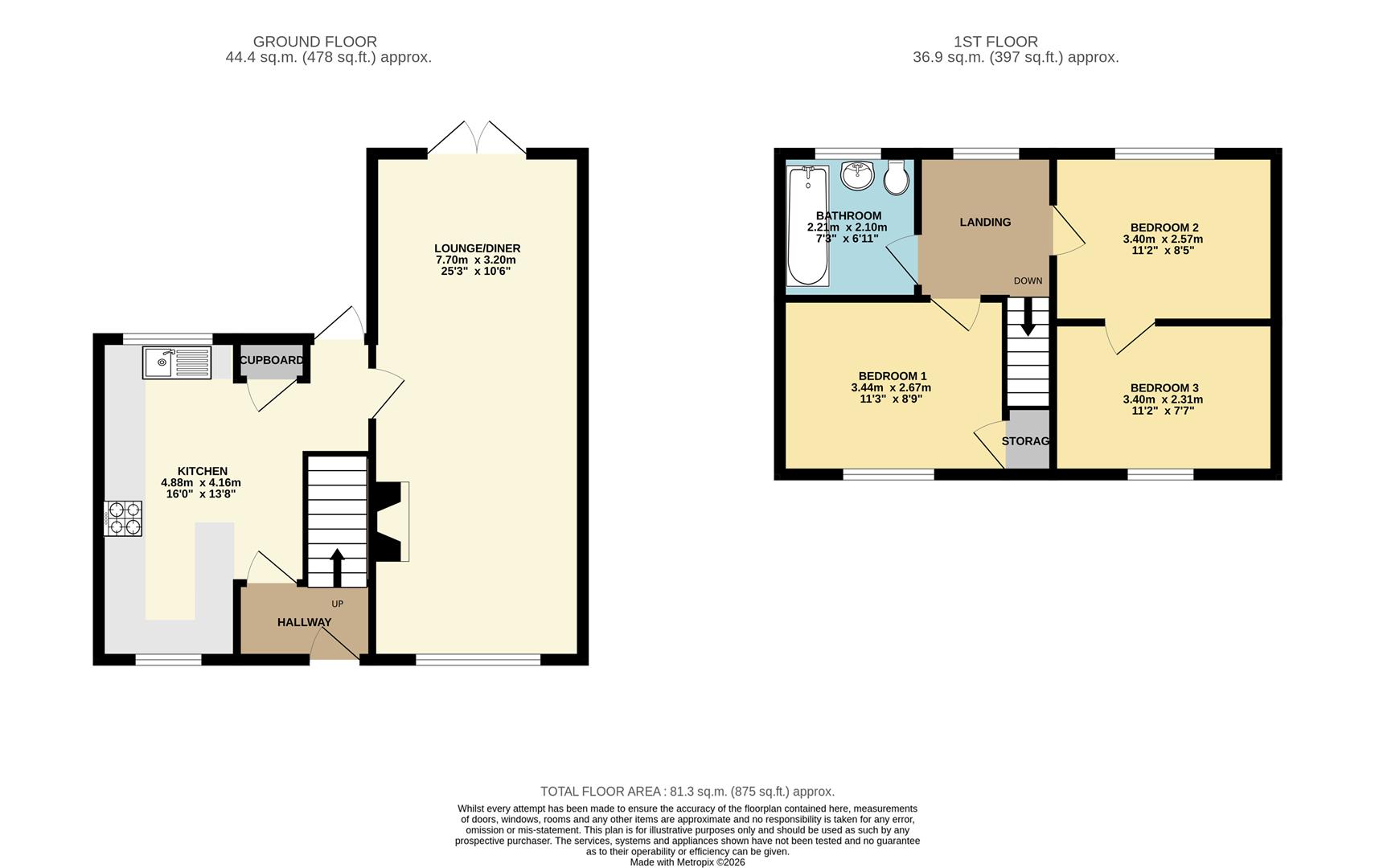 75, Jerounds, Harlow floorplan