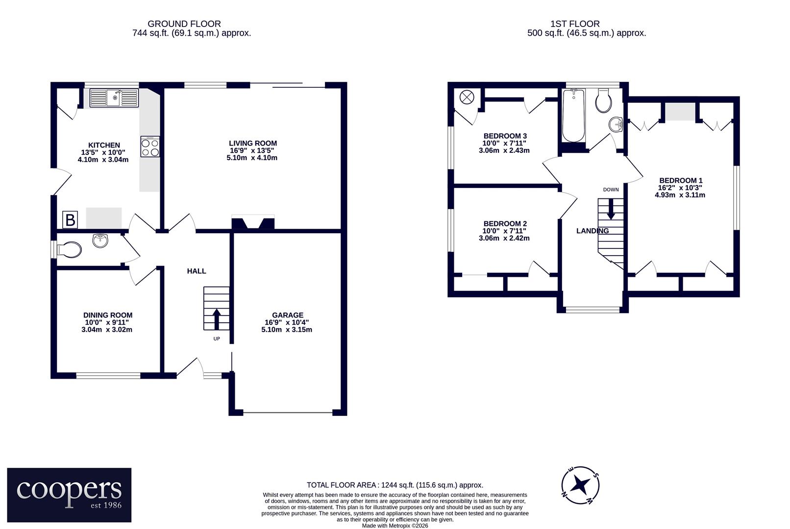 5, Pepys Close, Ickenham floorplan