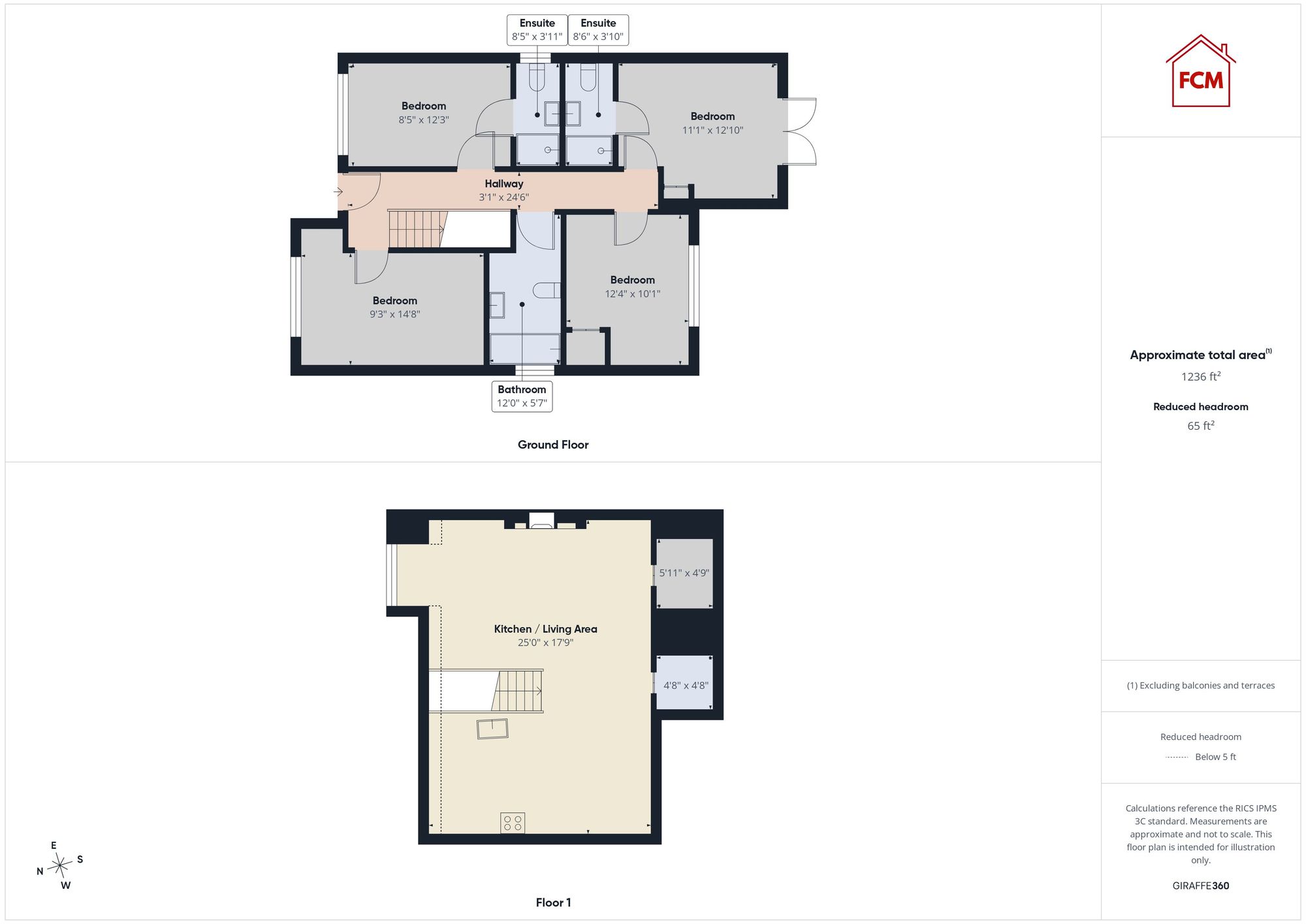 2 Parkside Princess Street, Workington floorplan