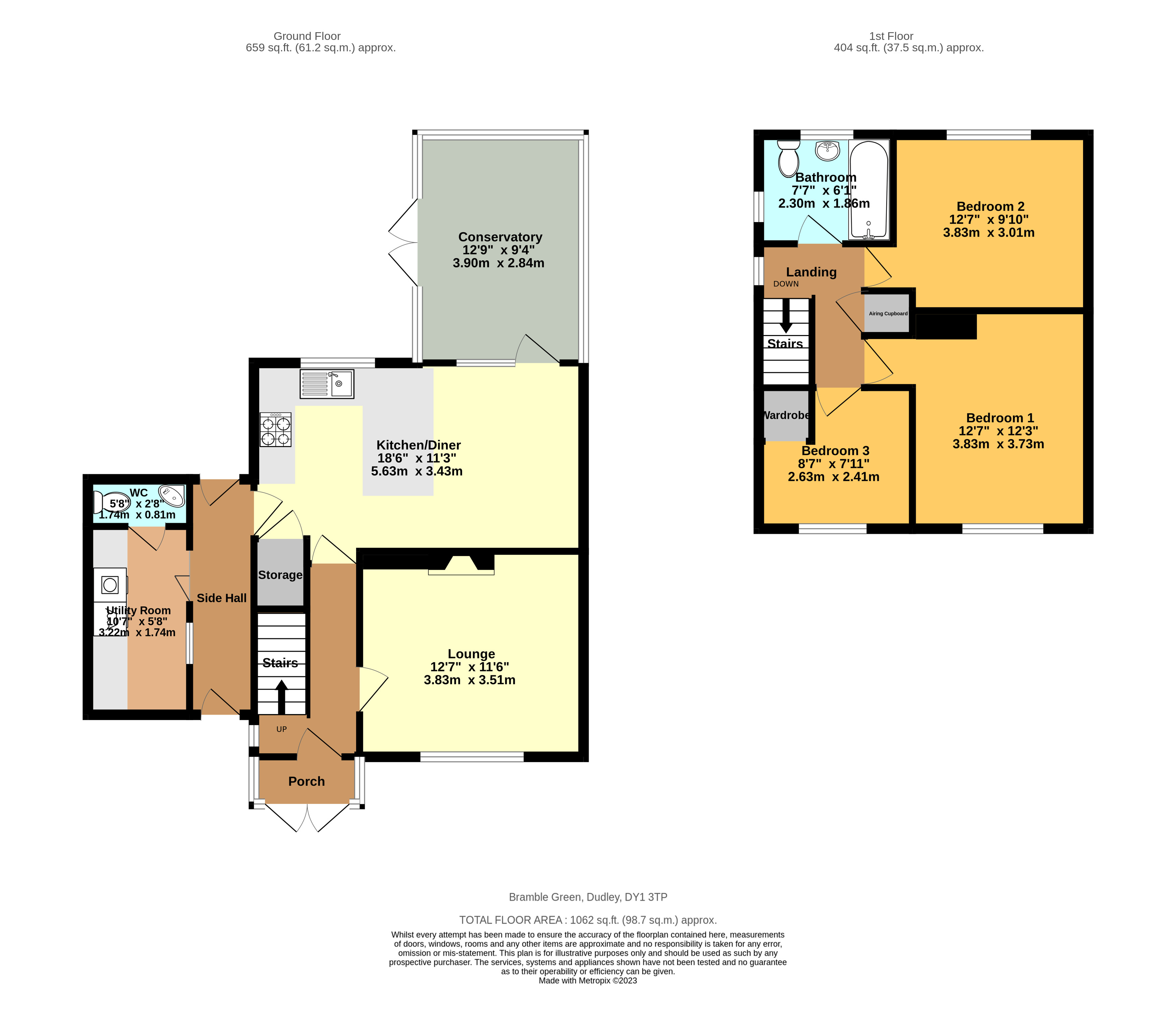 Bramble Green, Dudley DY1, 3 bedroom semidetached house for sale