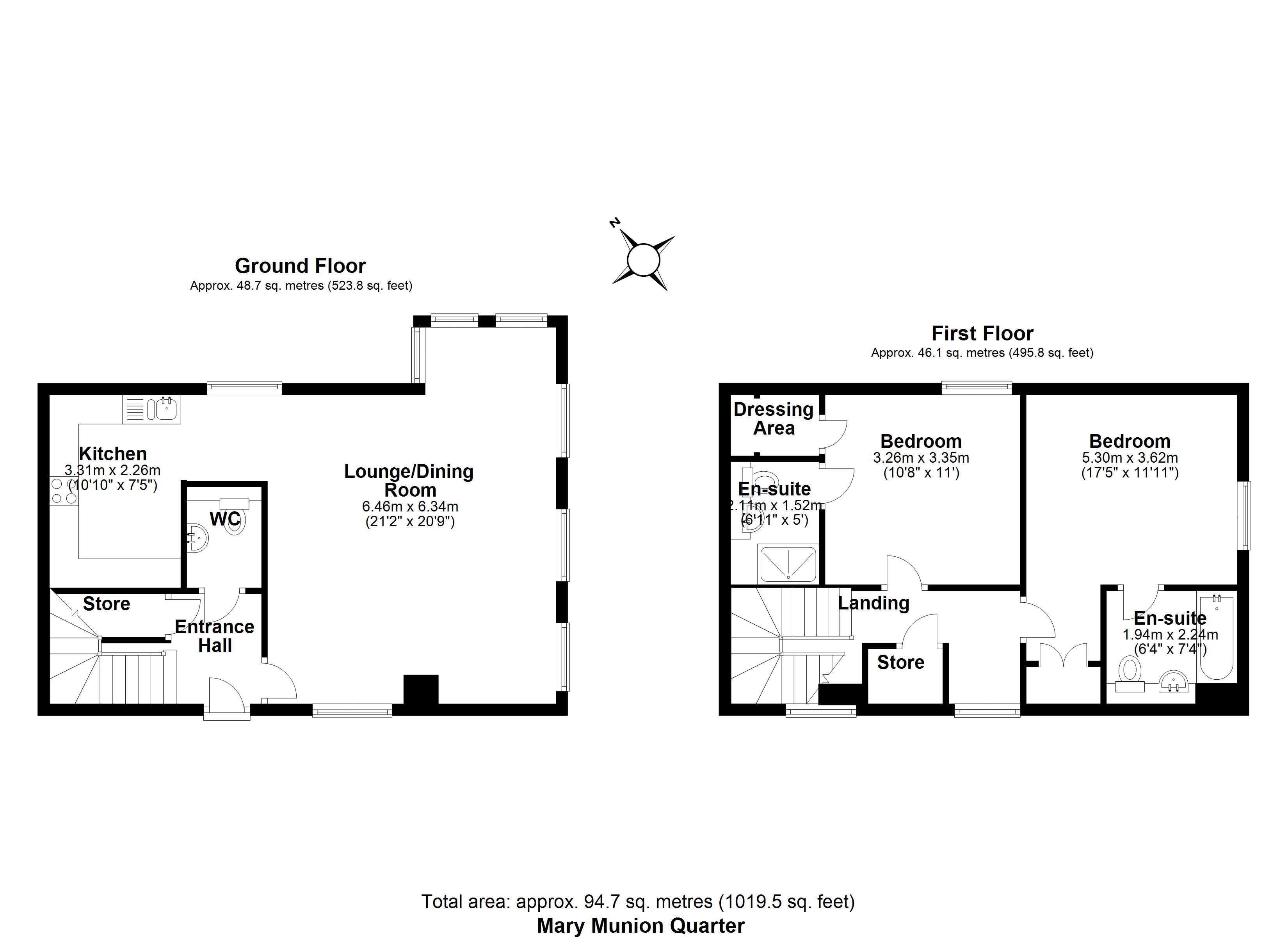 Mary Munnion Quarter, Chelmsford floorplan