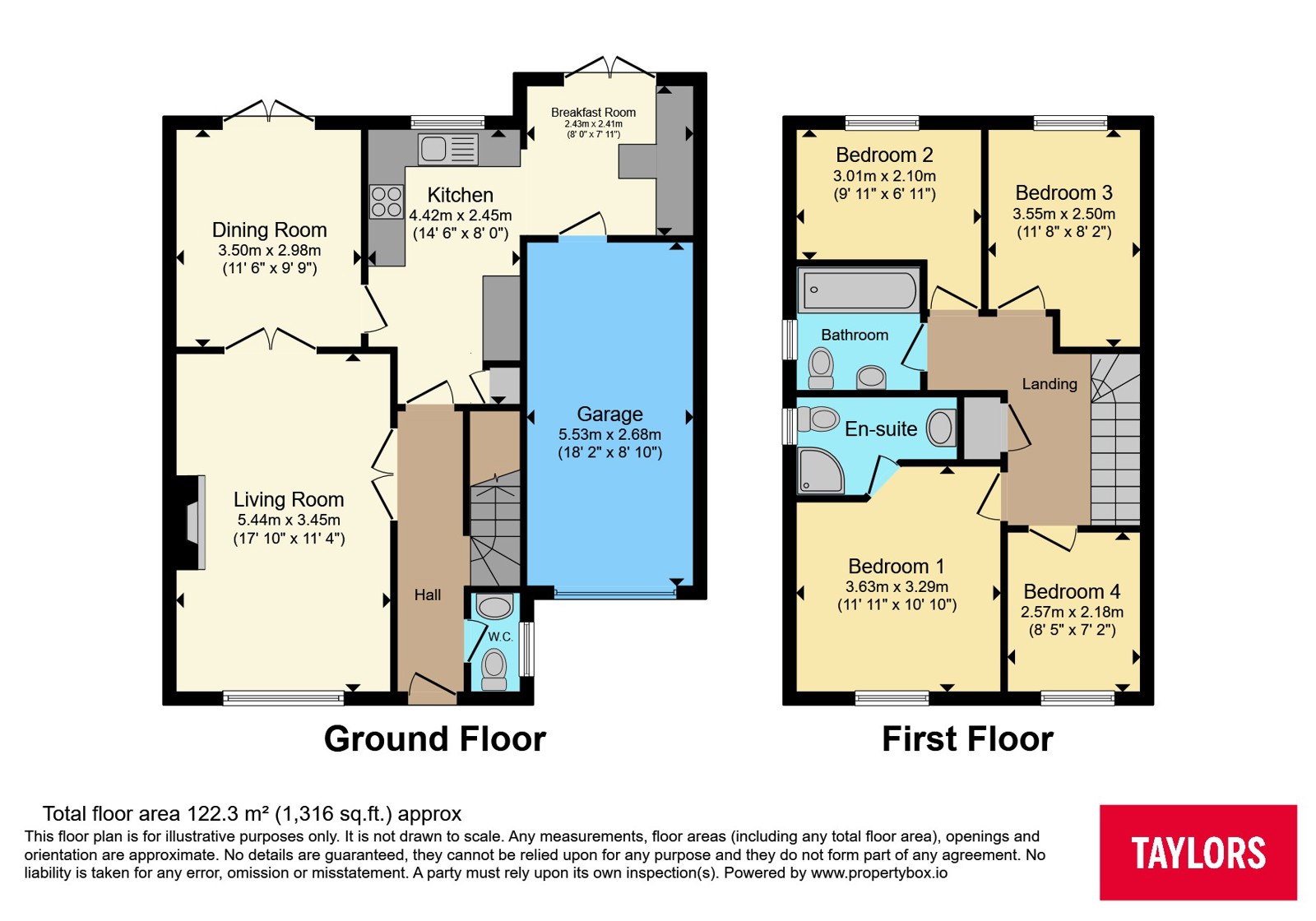 83, Wheatfield Drive, Bristol floorplan