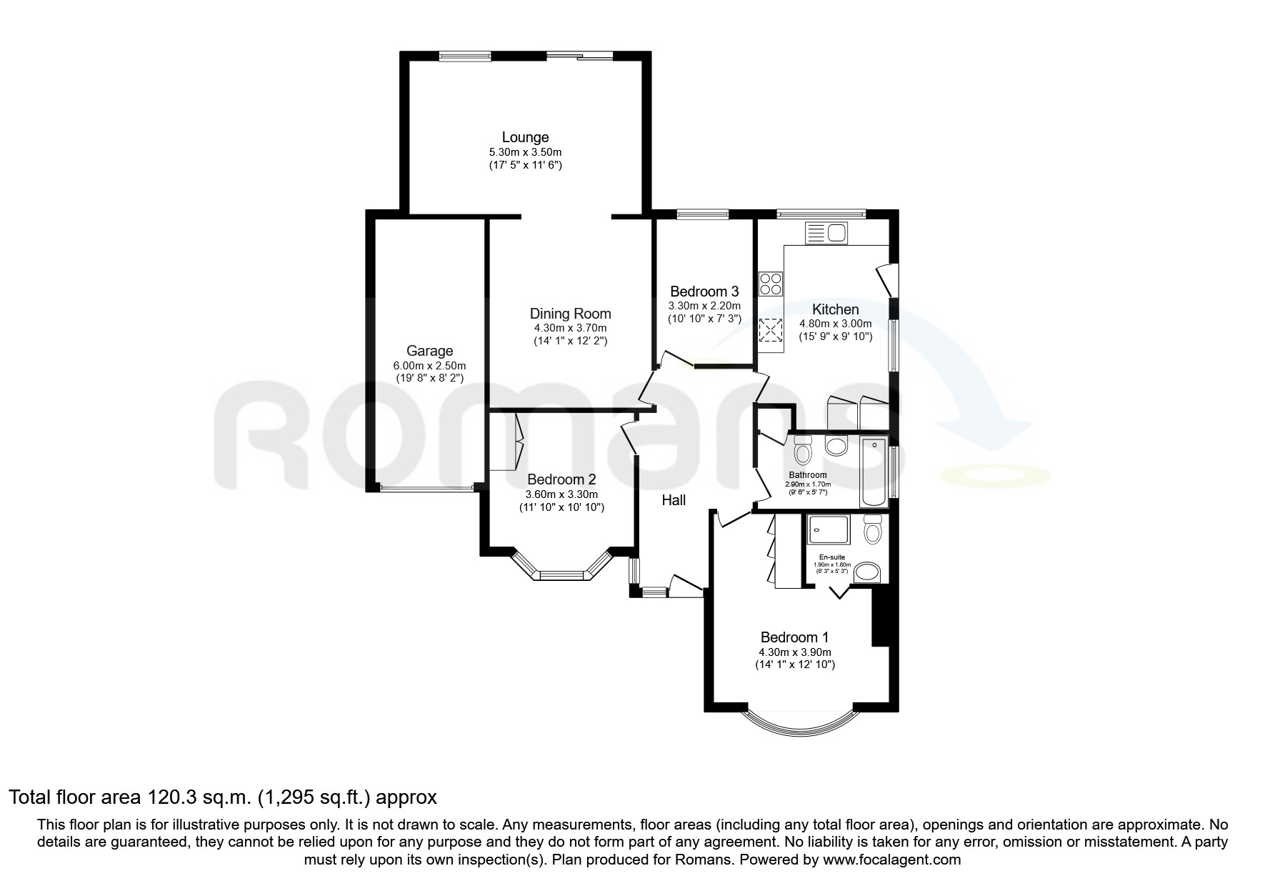 43, Ranelagh Crescent, Ascot floorplan