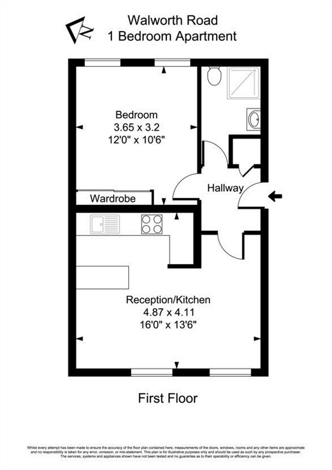 1 Bedrooms Flat to rent in Qube Apartments, 227 Walworth Road, London SE17