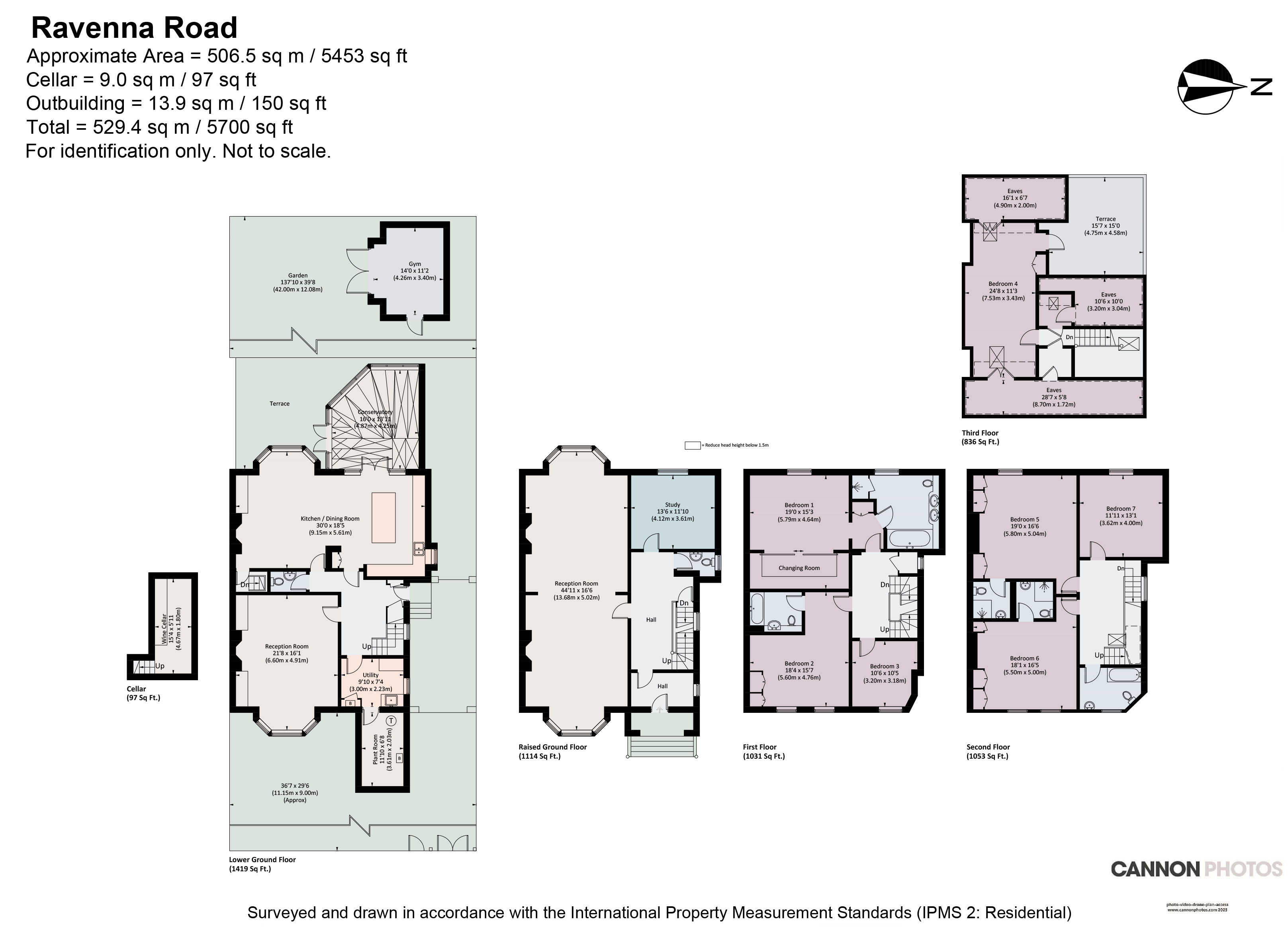 SOLD OFF MARKET, 2, Ravenna Road, London floorplan