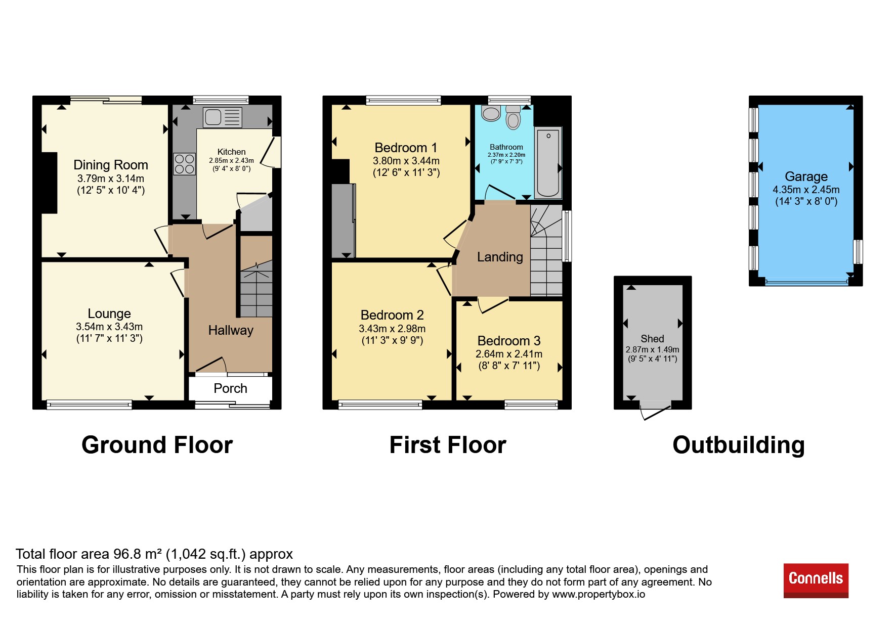 6, Crossways, Canterbury floorplan