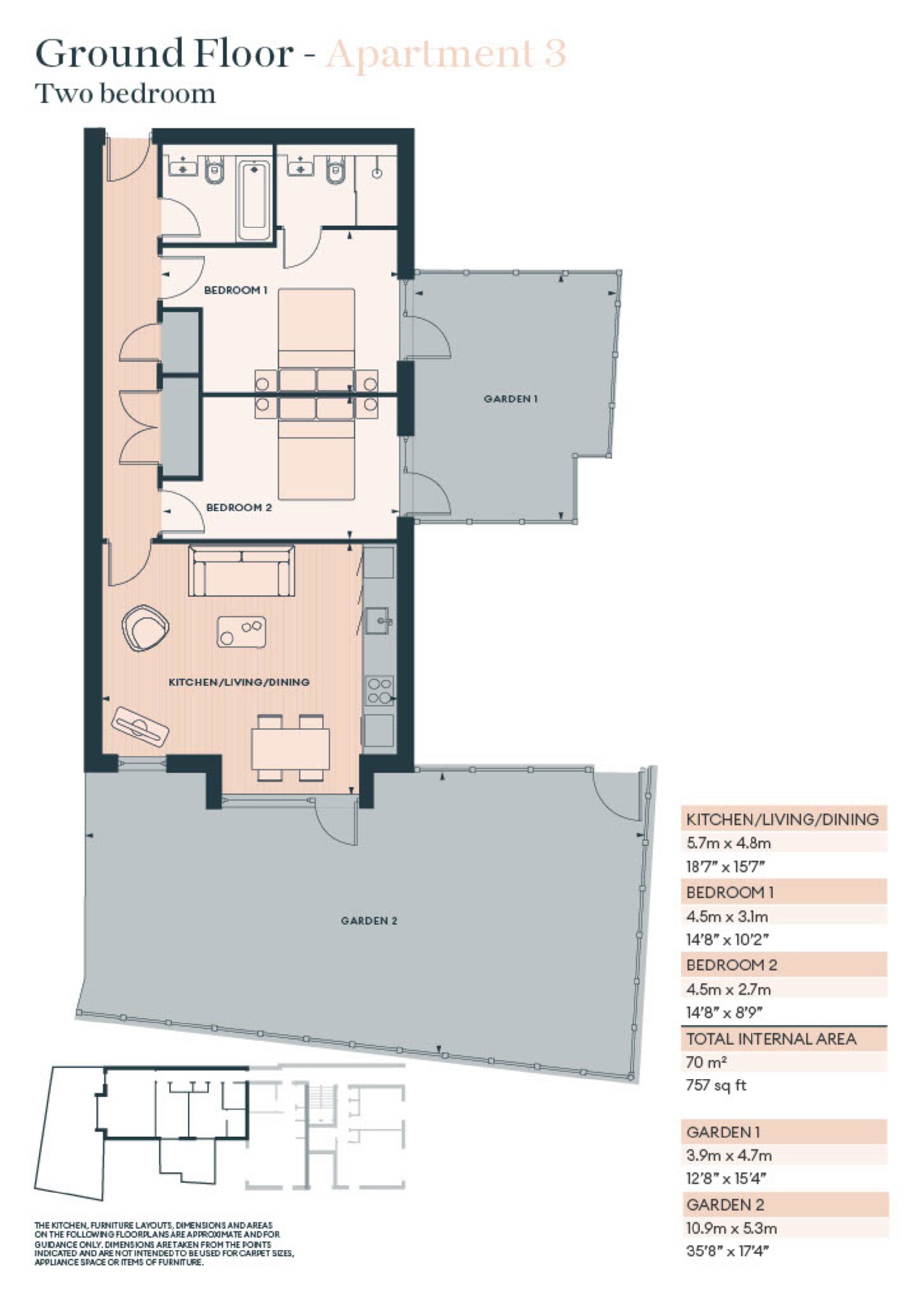 Russell Road, London SW19, 2 bedroom flat for sale 61713613