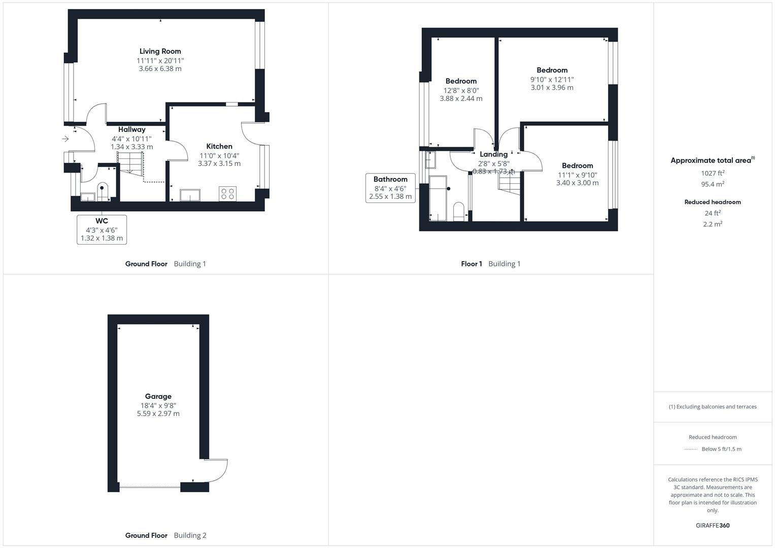 3, Dalston Close, Aylesbury floorplan