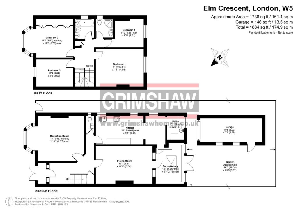 20, Elm Crescent, Ealing floorplan