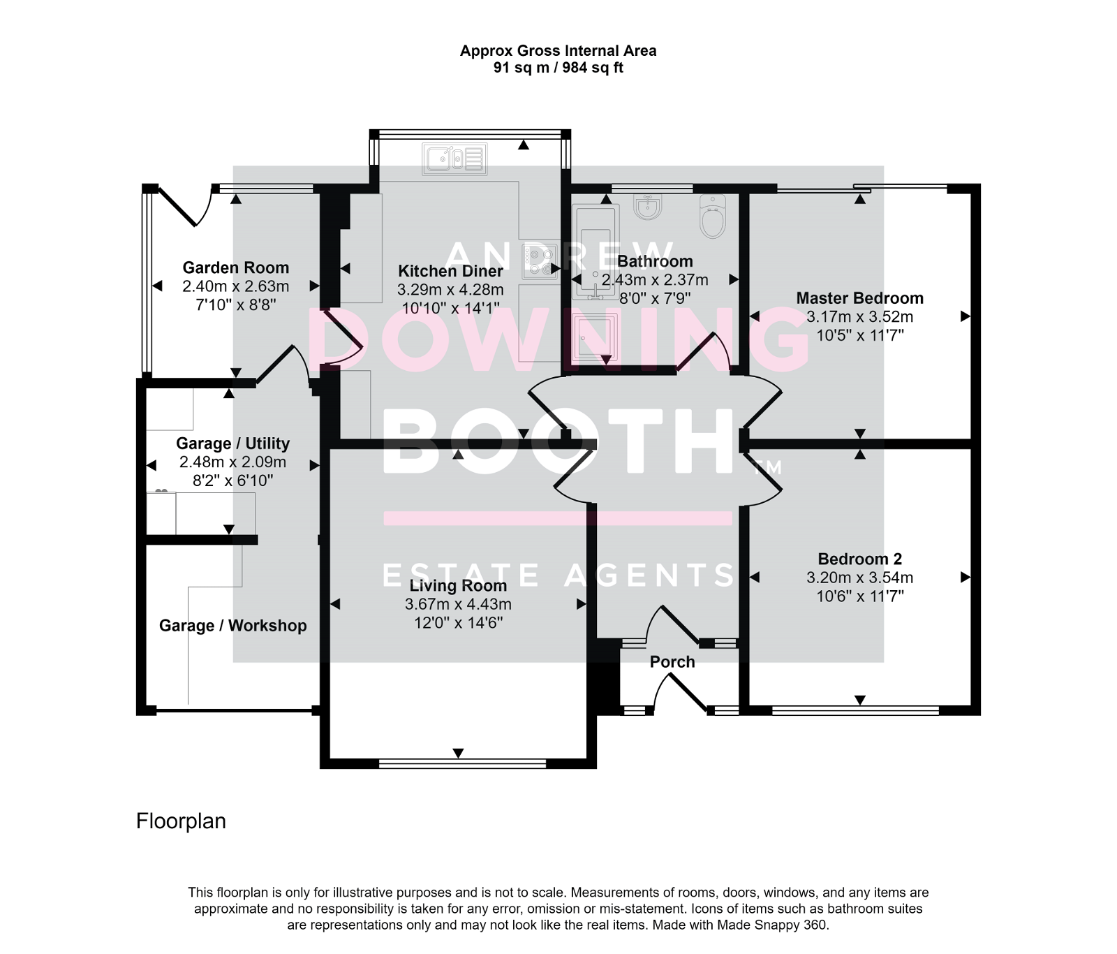 Furnivall Crescent, Lichfield WS13, 2 bedroom bungalow for sale