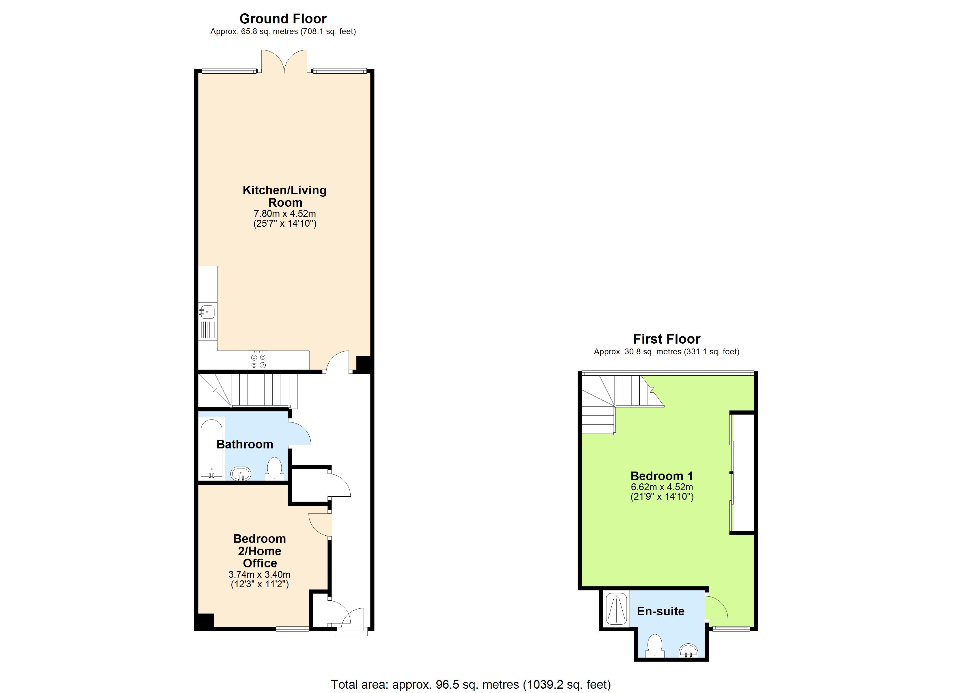 4 Aslin Court, Newsom Place, Hatfield Road, St Albans floorplan