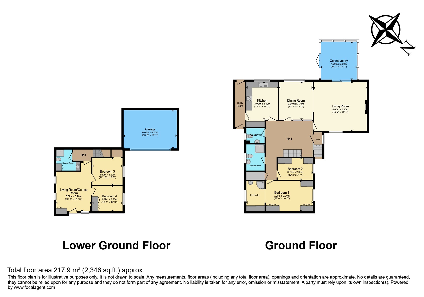 8, Ashfield Road, Compton, Wolverhampton floorplan