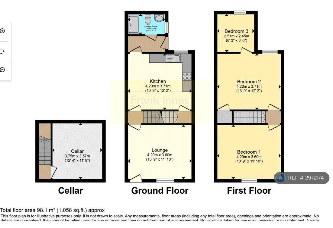 High St, Stanton Hill, Sutton-In-Ashfield floorplan