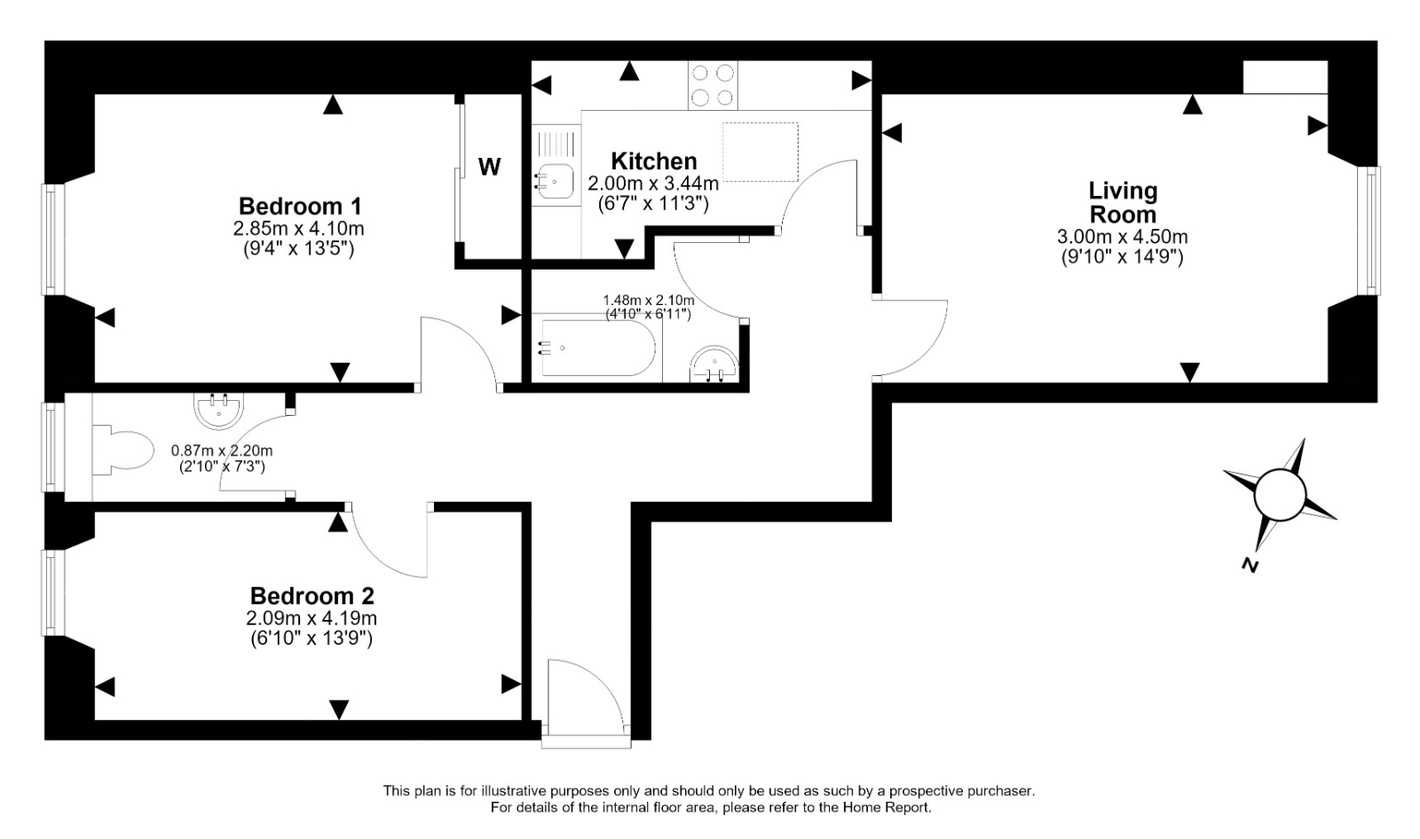 Inveresk Road, Musselburgh floorplan