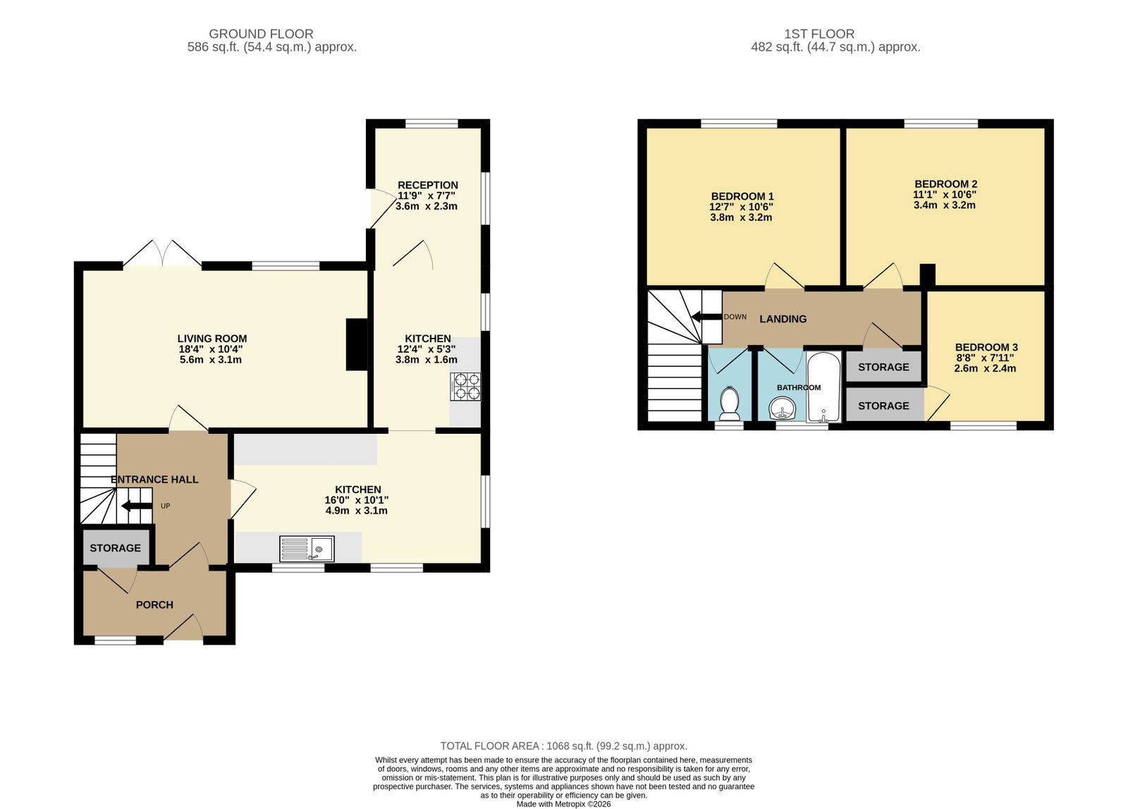 10, Wallace Road, Southampton floorplan