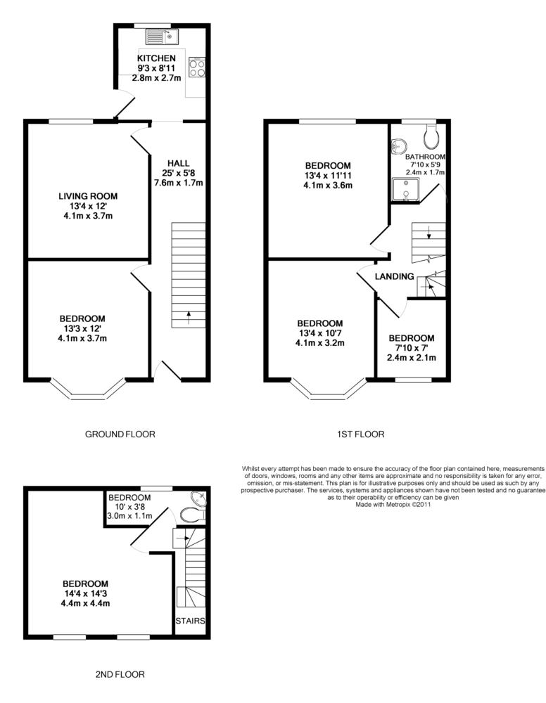 5, Cosmeston Street, Cardiff floorplan