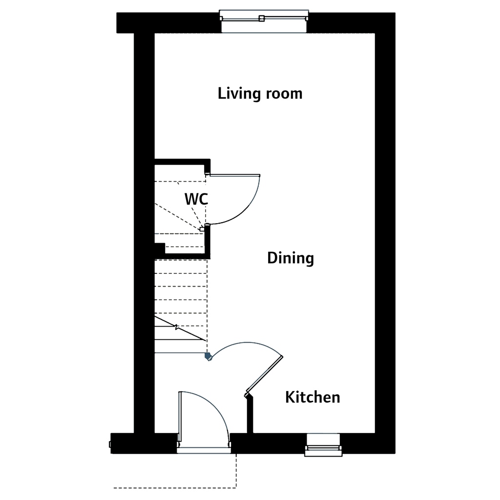 Persimmon Moseley Floor Plan - floorplans.click