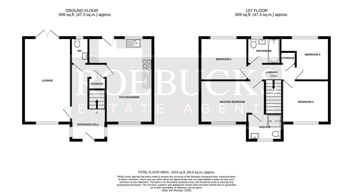 2, Meltonfield, Rotherham floorplan