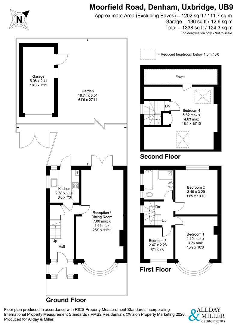 31, Moorfield Road, Uxbridge floorplan