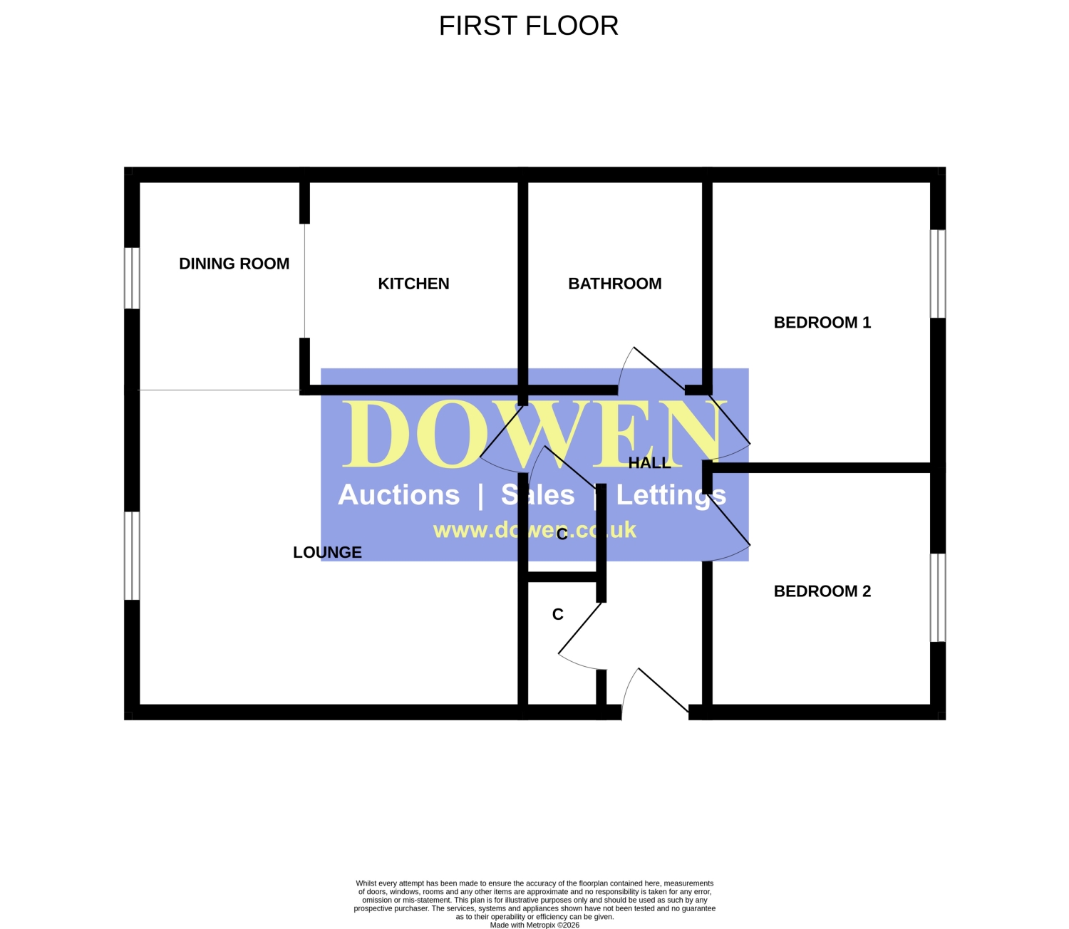 38, Bamburgh Parade, Spennymoor floorplan
