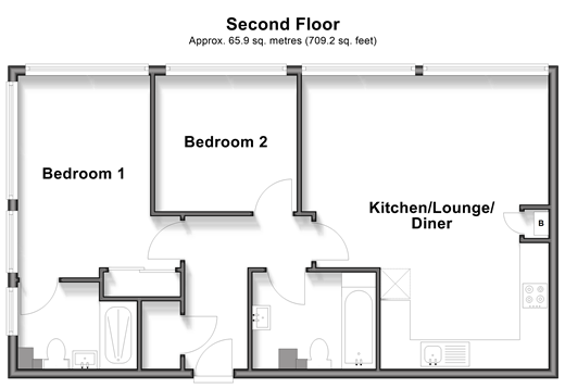 London Road, East Grinstead floorplan