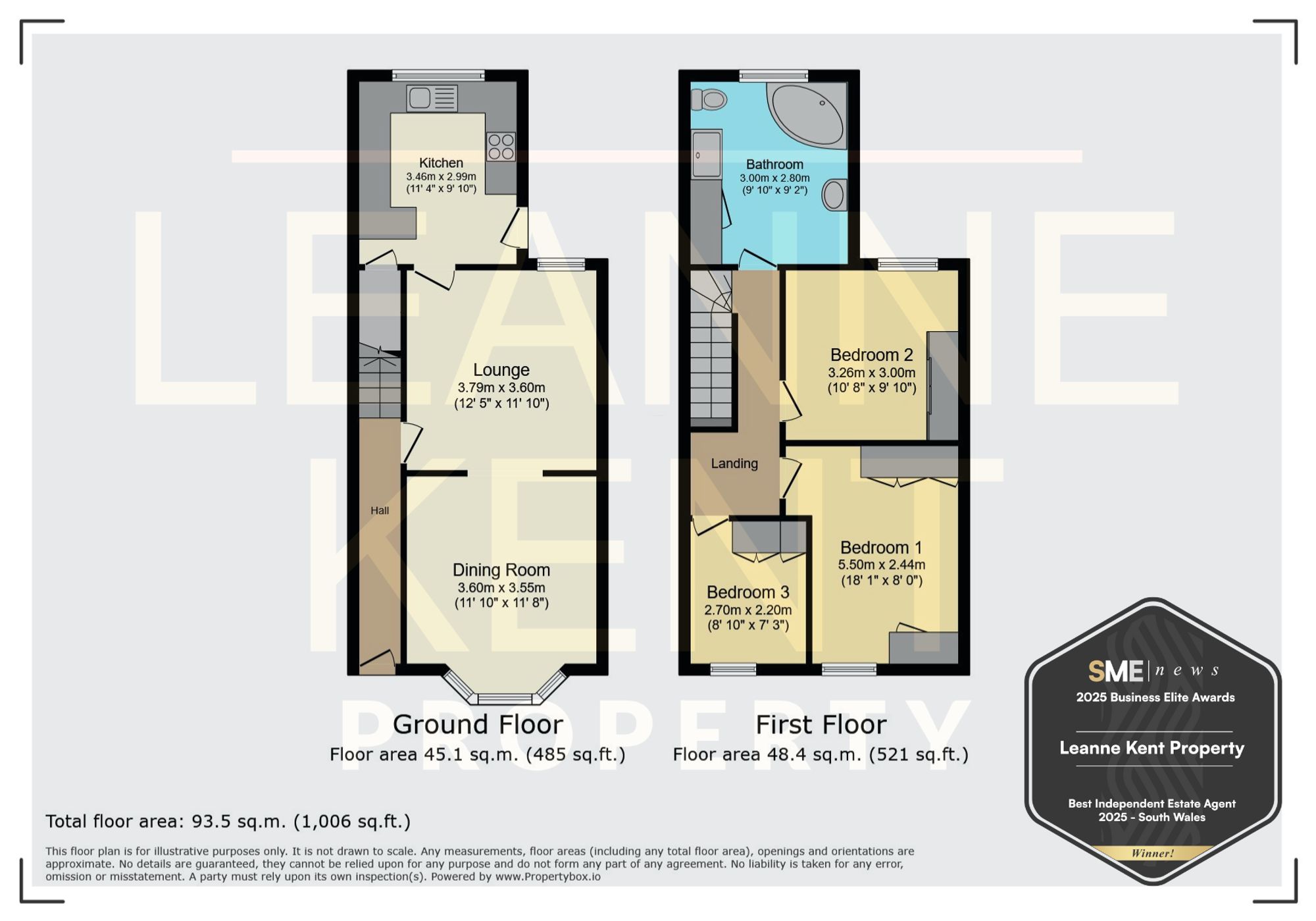 17 Upper Glyn Gwyn Street, Caerphilly floorplan
