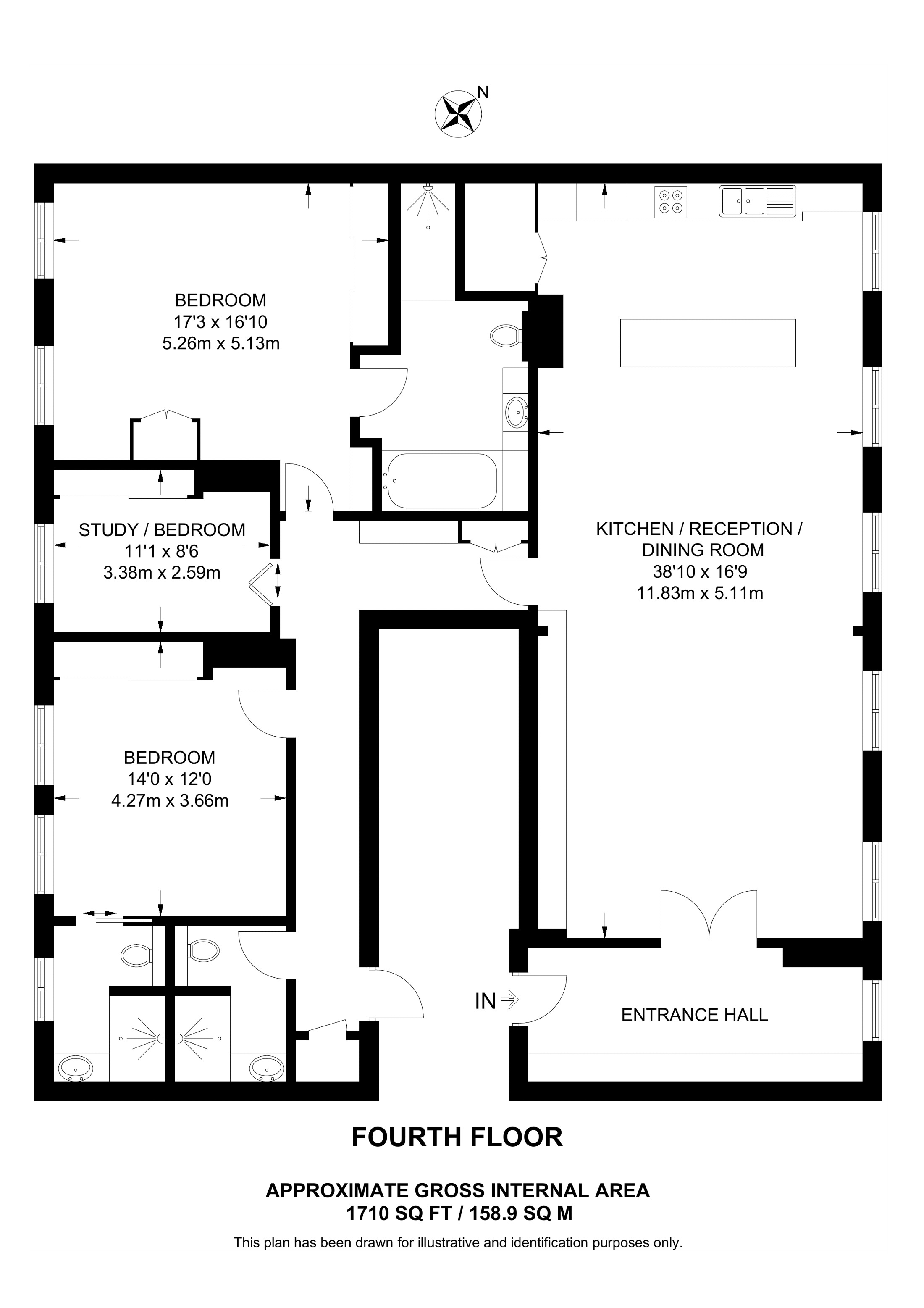 Templeton Place, London, SW5 9LZ, Earls Court floorplan