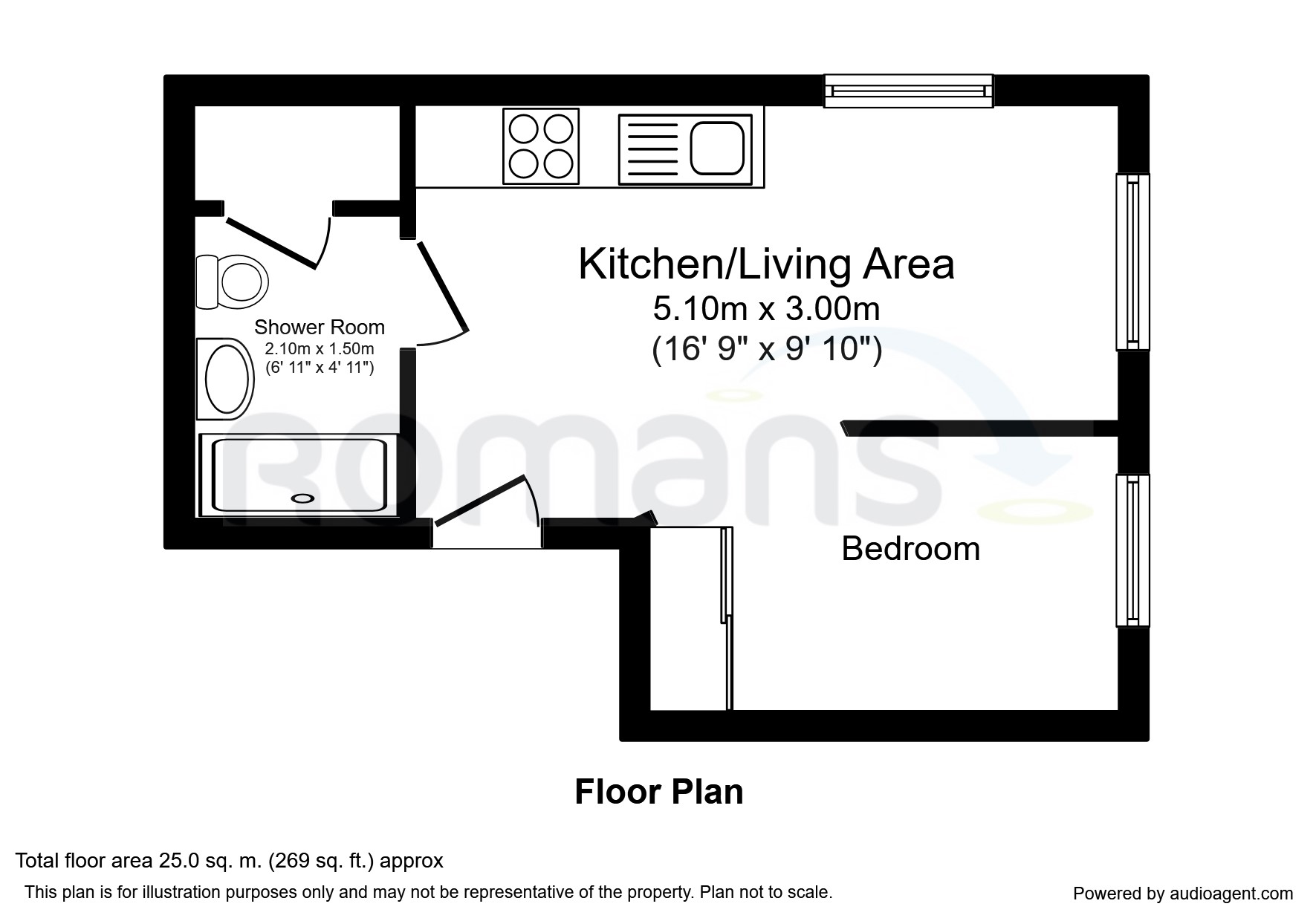 Flat 30, Tean House, Havergate Way, Berkshire floorplan