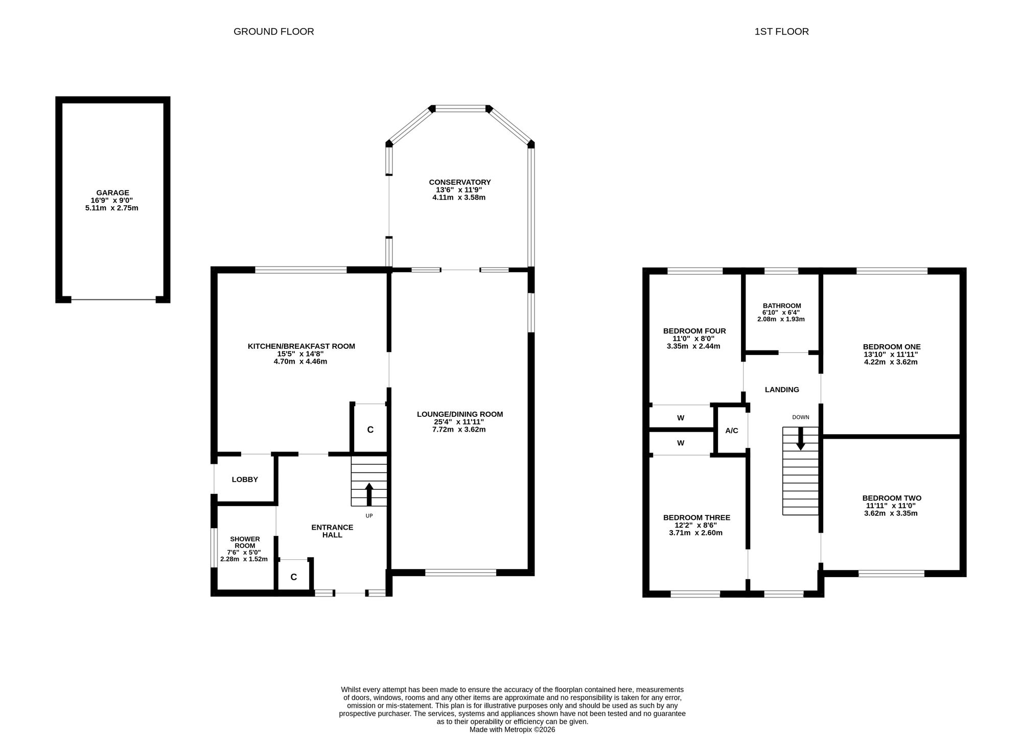 7 Roman Way, Southampton floorplan