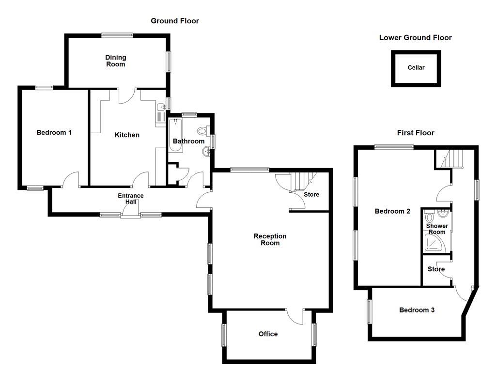Clover Cottage, Clitheroe floorplan