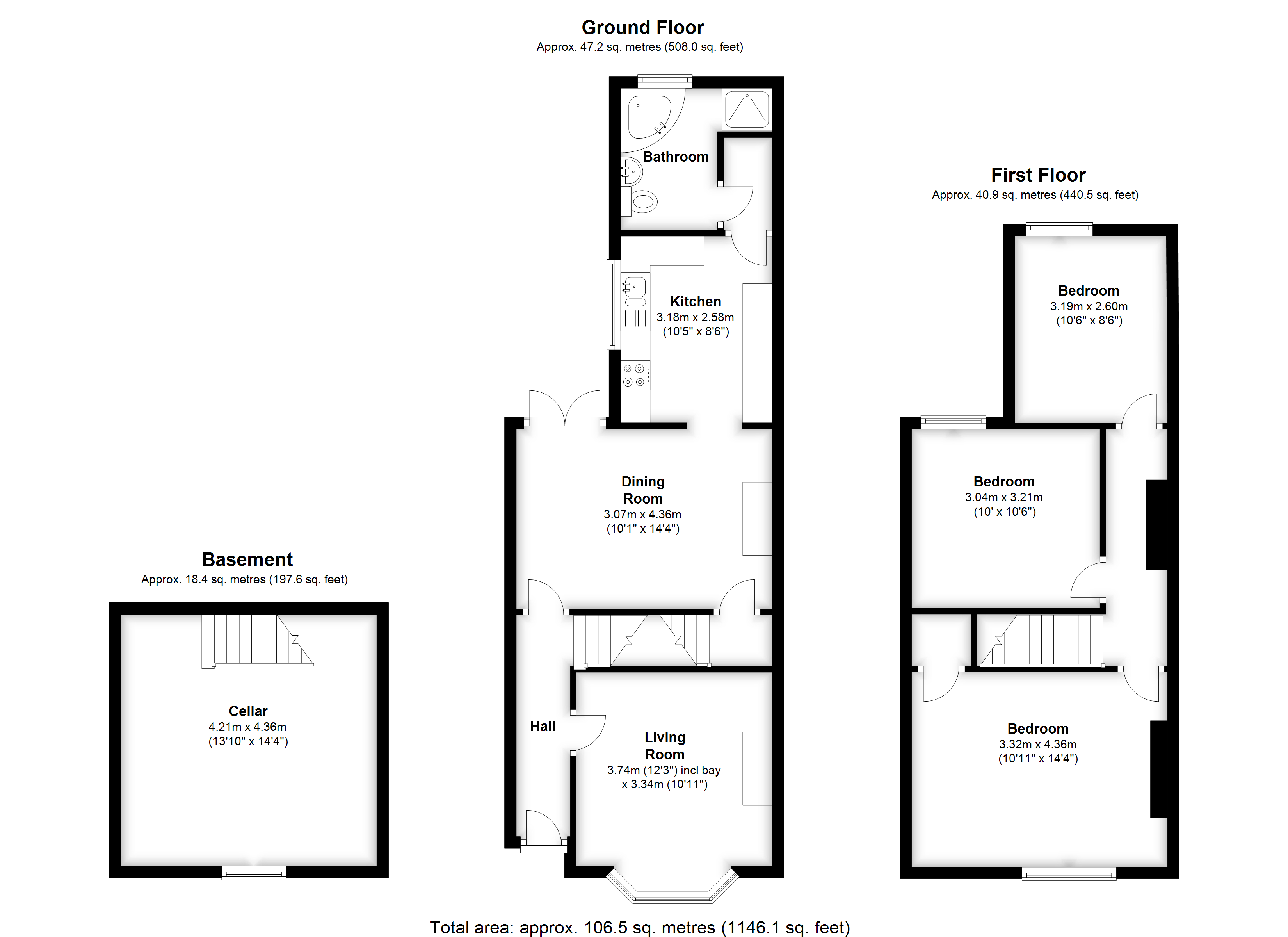 3 Bedrooms Terraced house to rent in York Road, Canterbury CT1