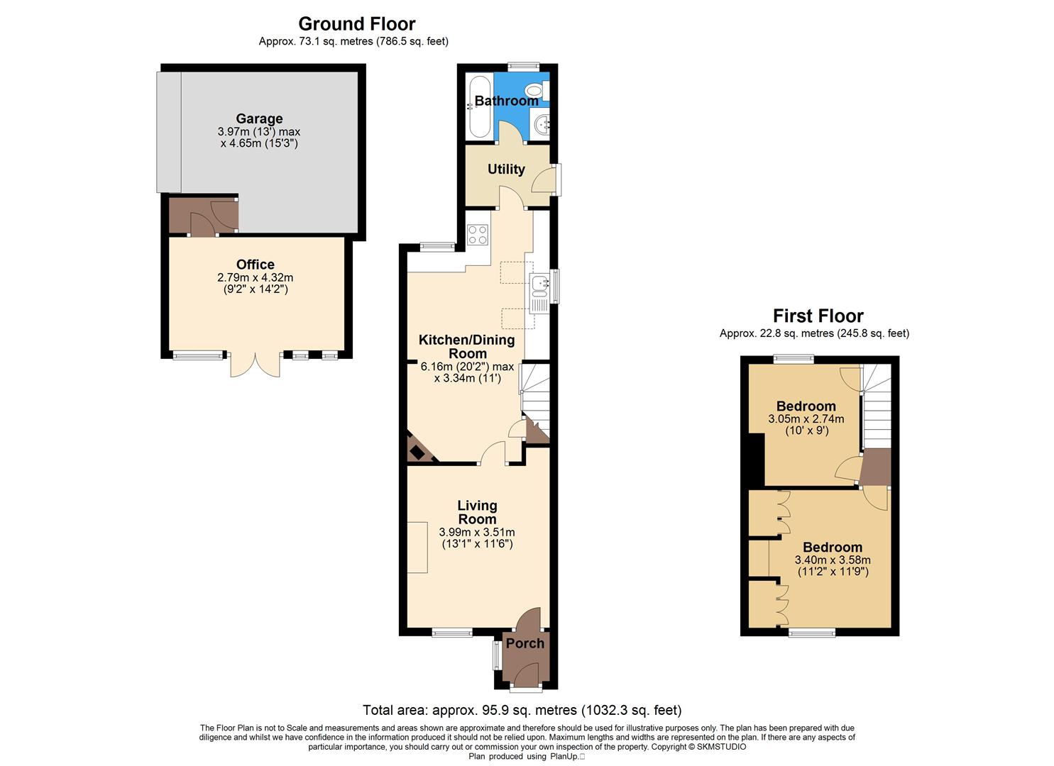 57, Marford Road, St. Albans floorplan
