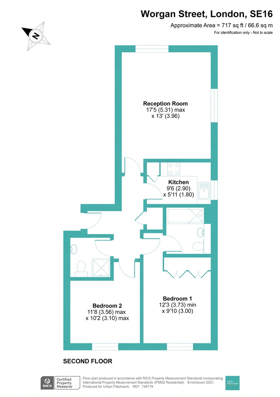 9 Burrage Court,, Worgan Street, London floorplan