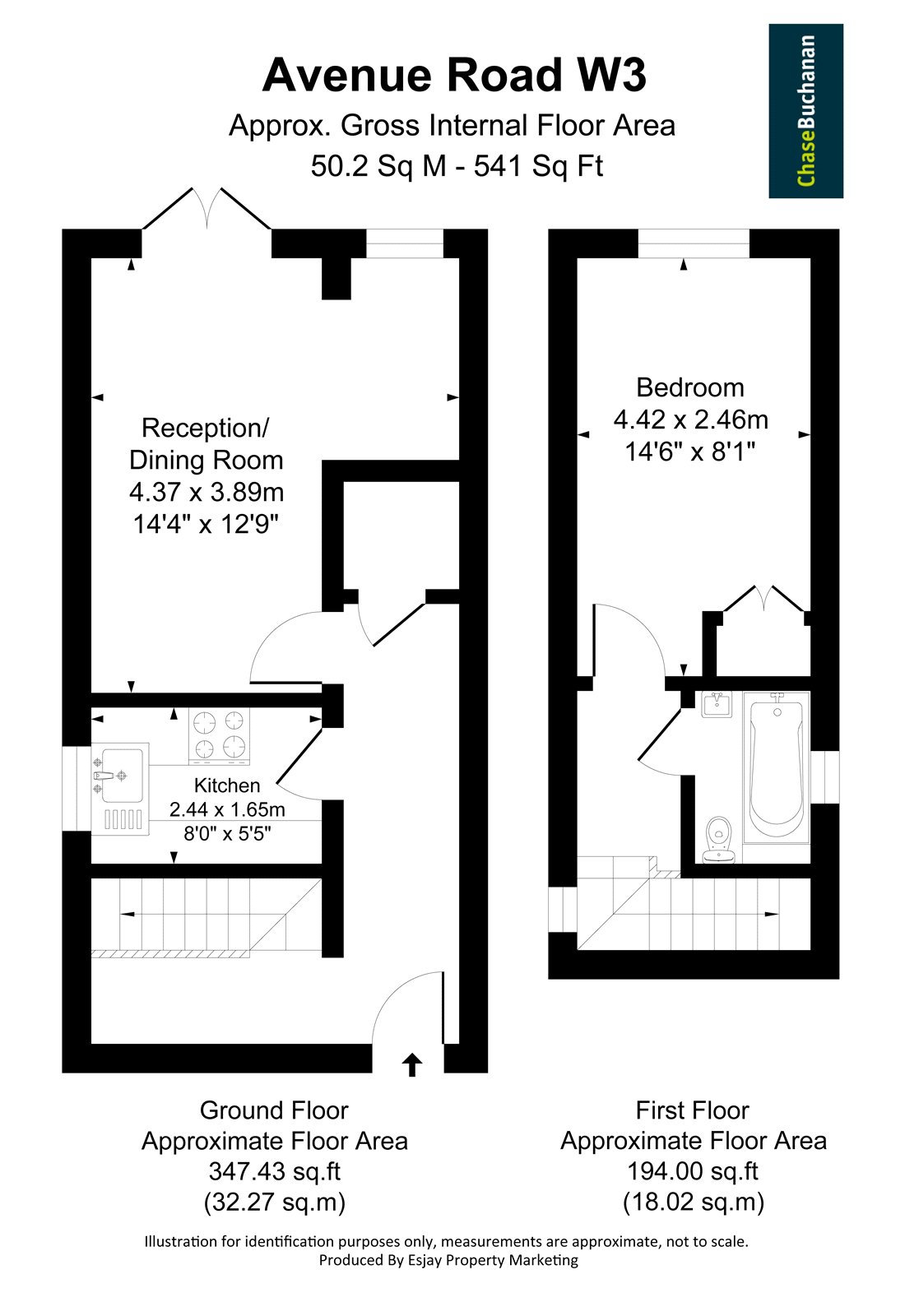 176, Avenue Road, Acton floorplan