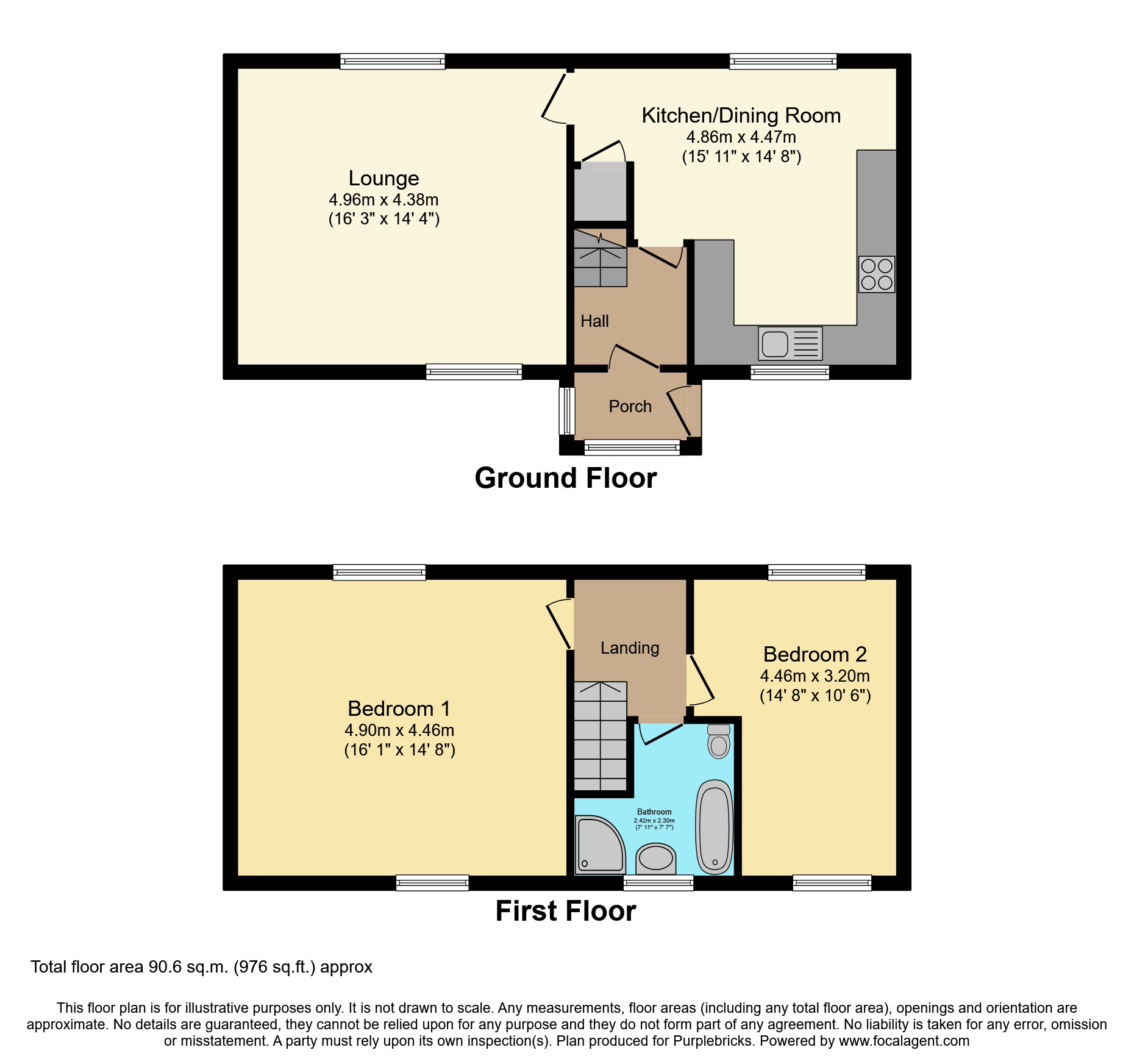 18, Prince Street, Ilkeston floorplan