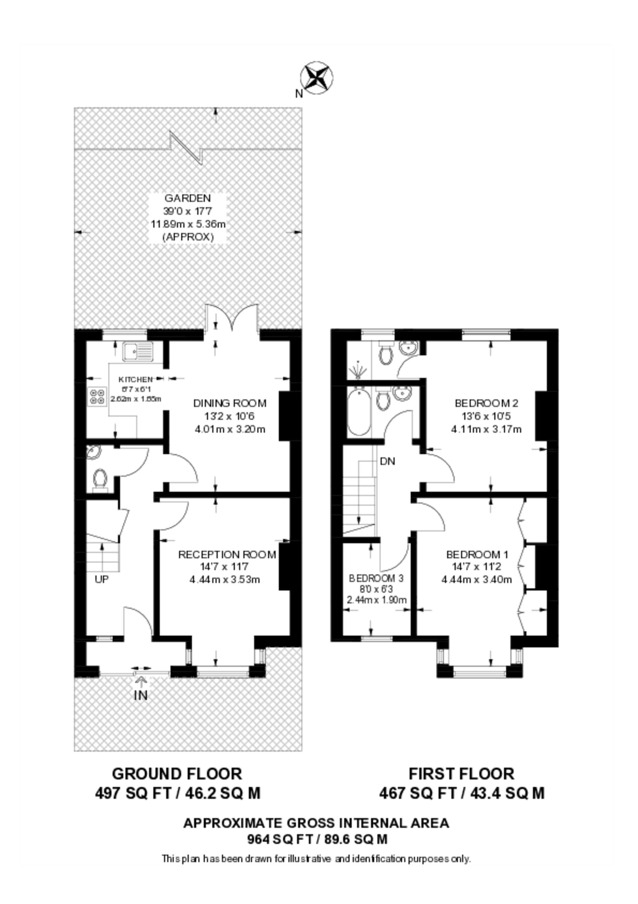Robinhood Close, Mitcham floorplan