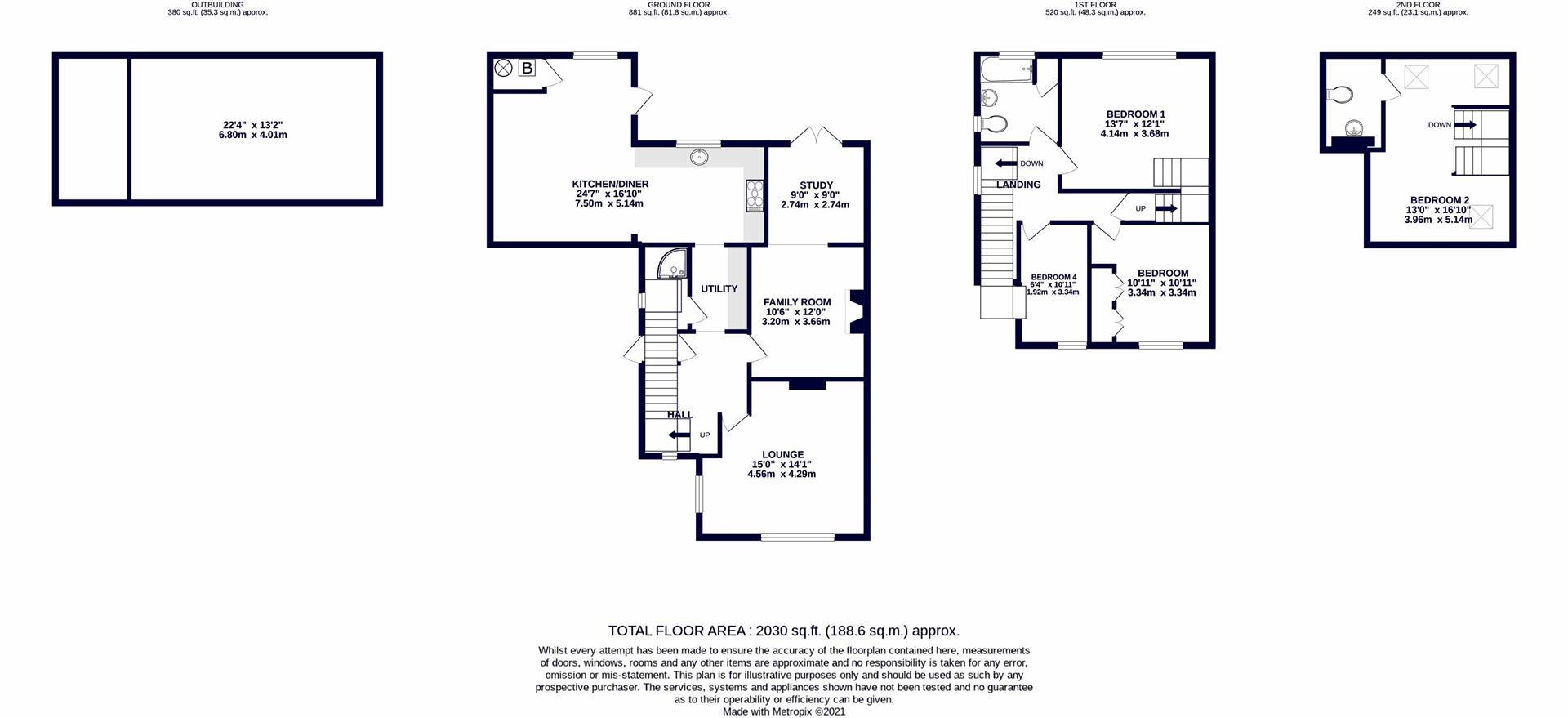 40, Swakeleys Drive, Ickenham floorplan
