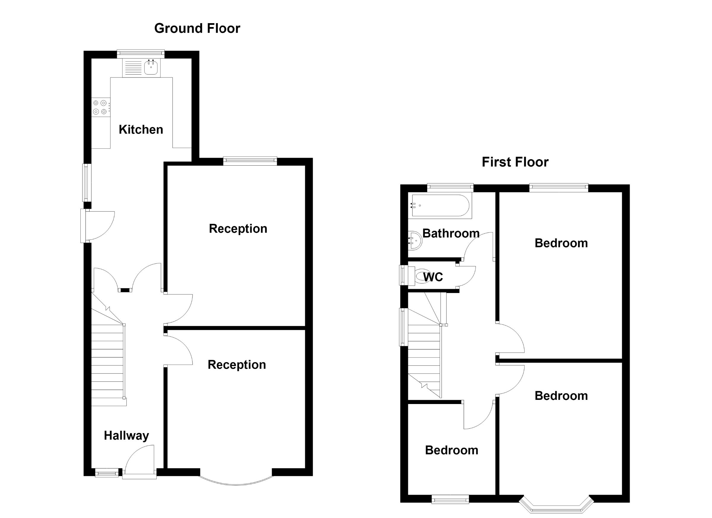 6 Scott Avenue, Morecambe floorplan