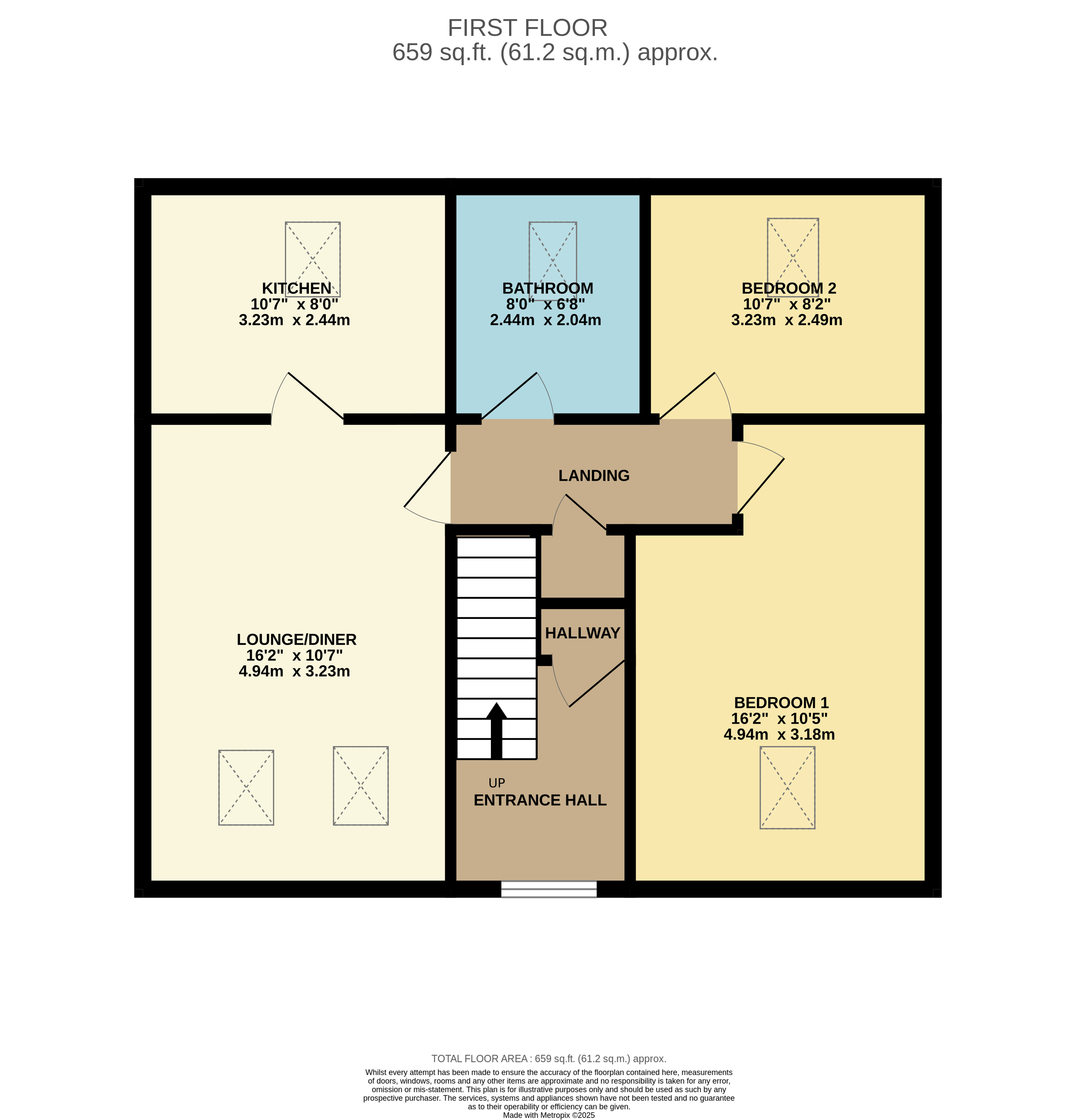 20, Cavalier Close, Bedfordshire floorplan