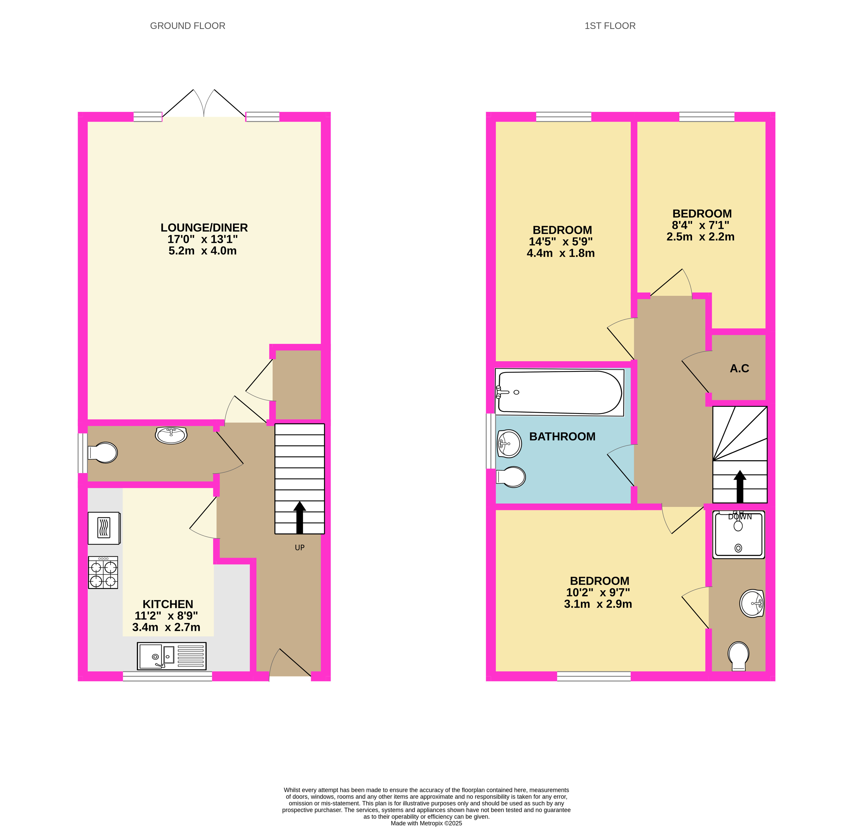 28, White Wood Vale, Camberley floorplan