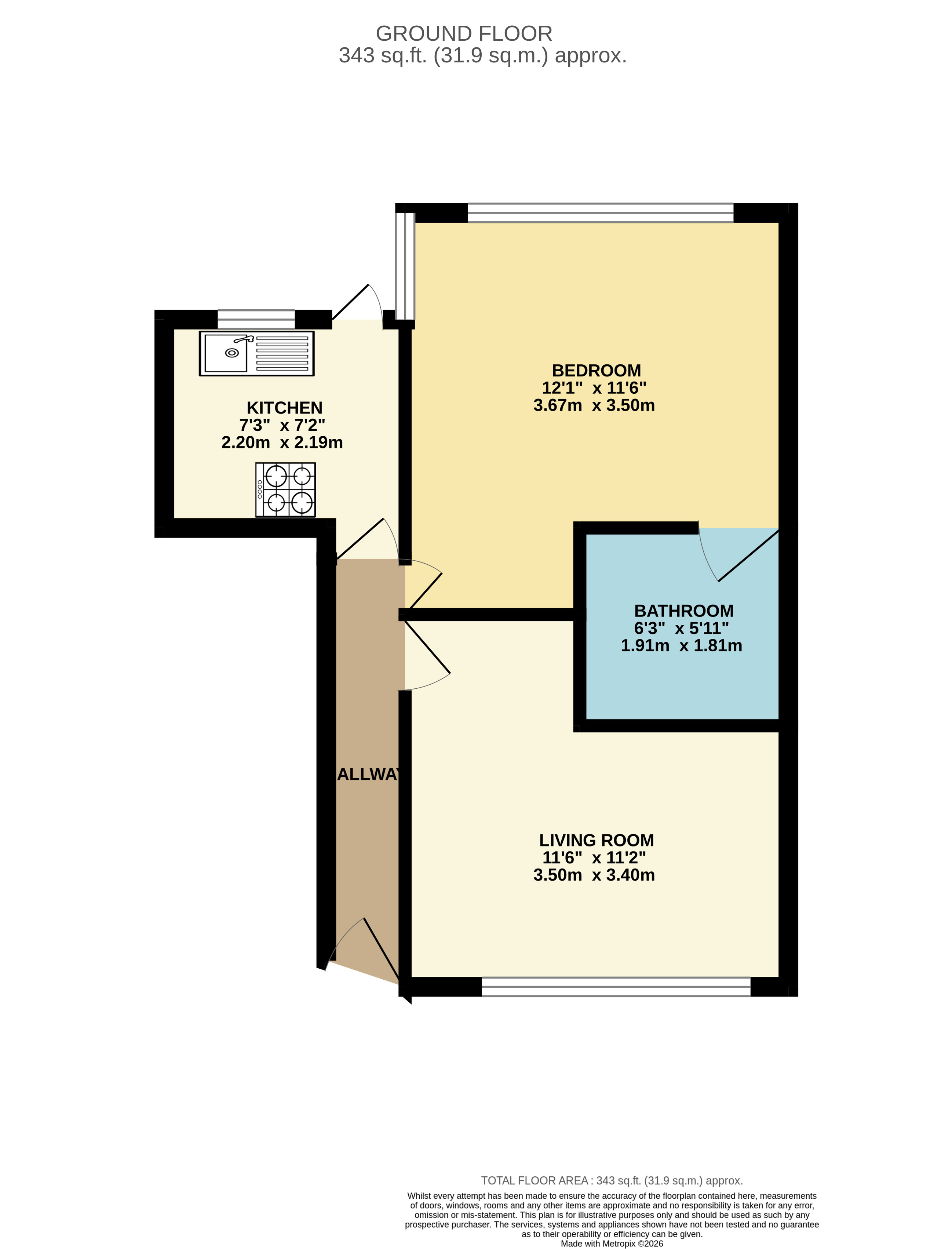 Offerton Lane, Stockport floorplan