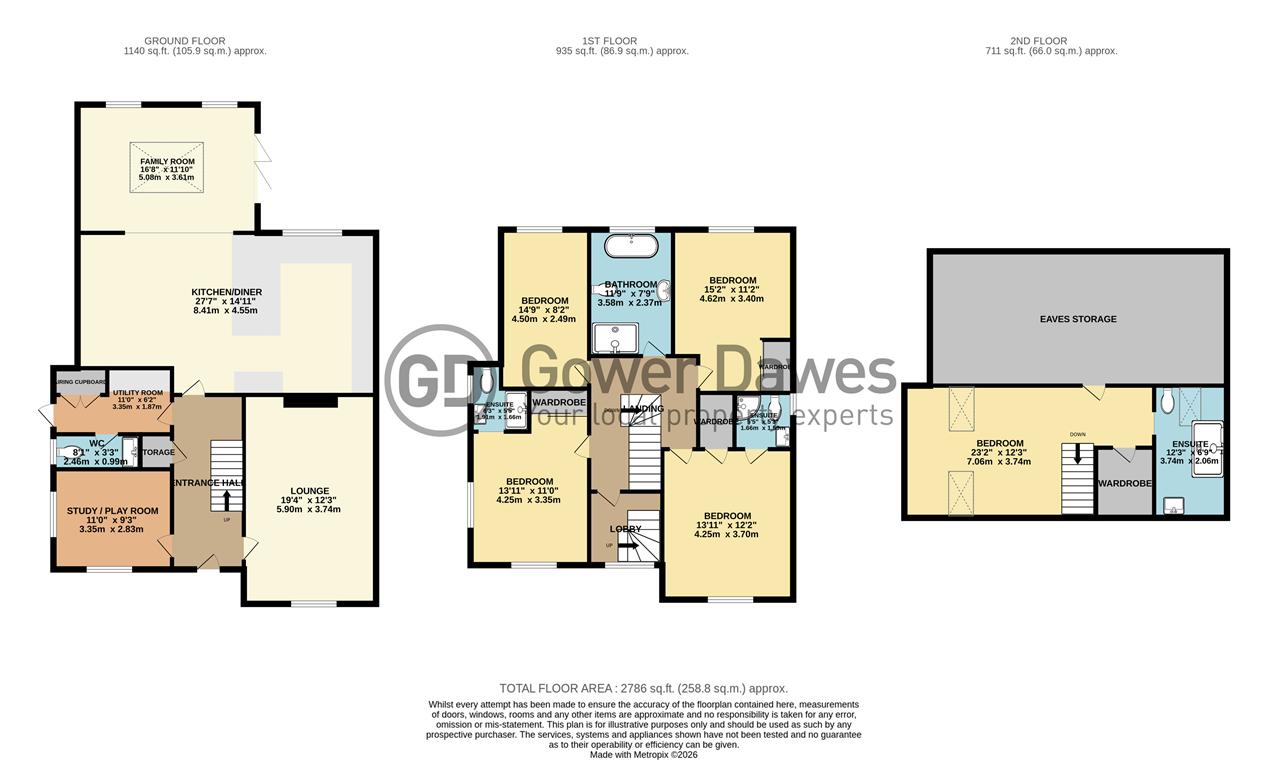 The Maples, 1a, Oxford Road, Stanford-Le-Hope floorplan